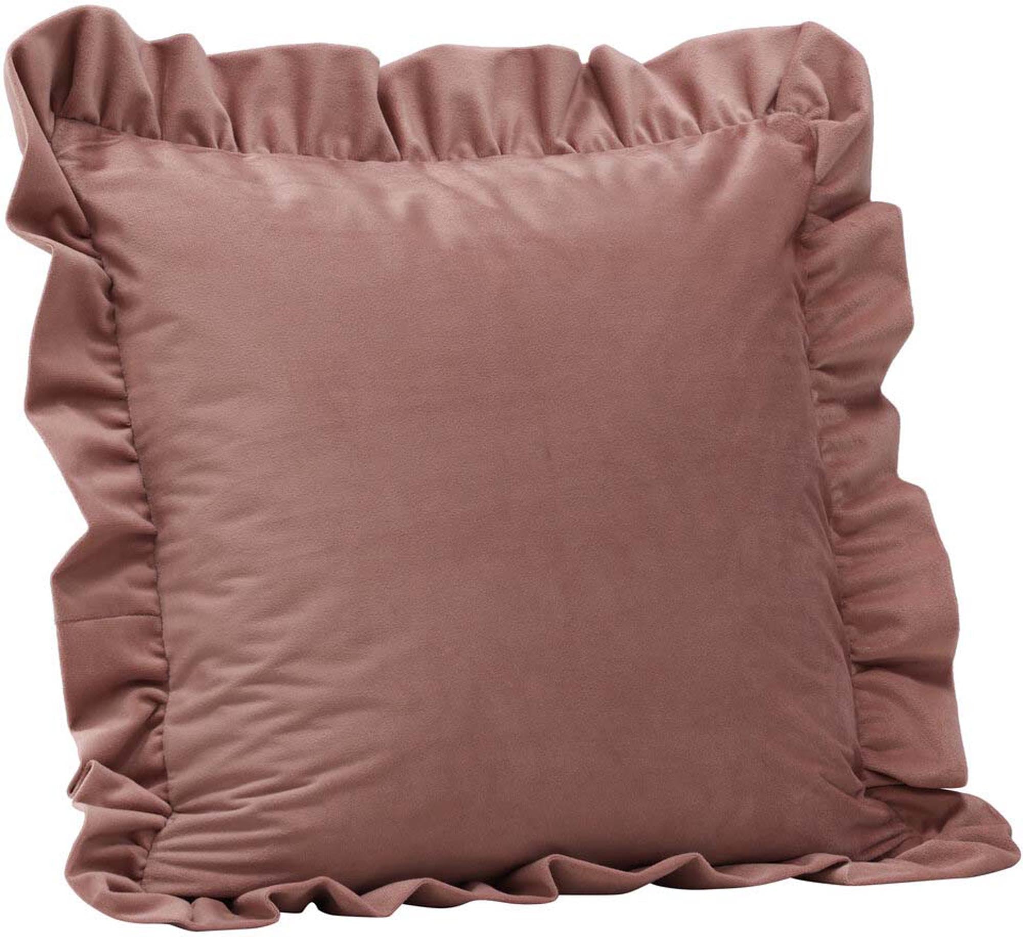 Hailey Kissenbezug in Rosa präsentiert im Onlineshop von KAQTU Design AG. Deko Kissenbezug ist von Venture Home