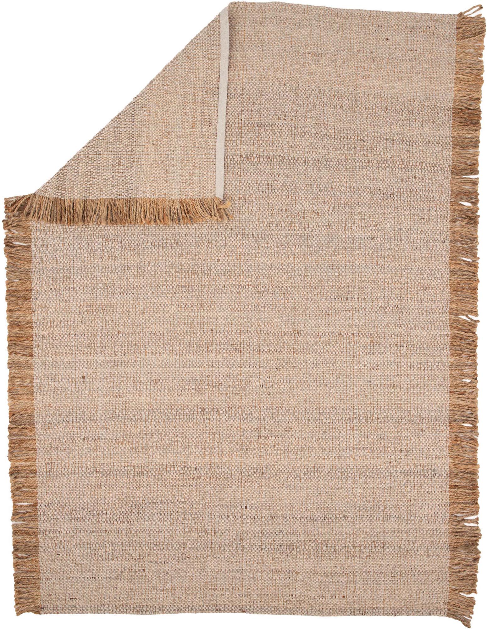 Emilio Teppich in Cremefarben präsentiert im Onlineshop von KAQTU Design AG. Teppich ist von Venture Home