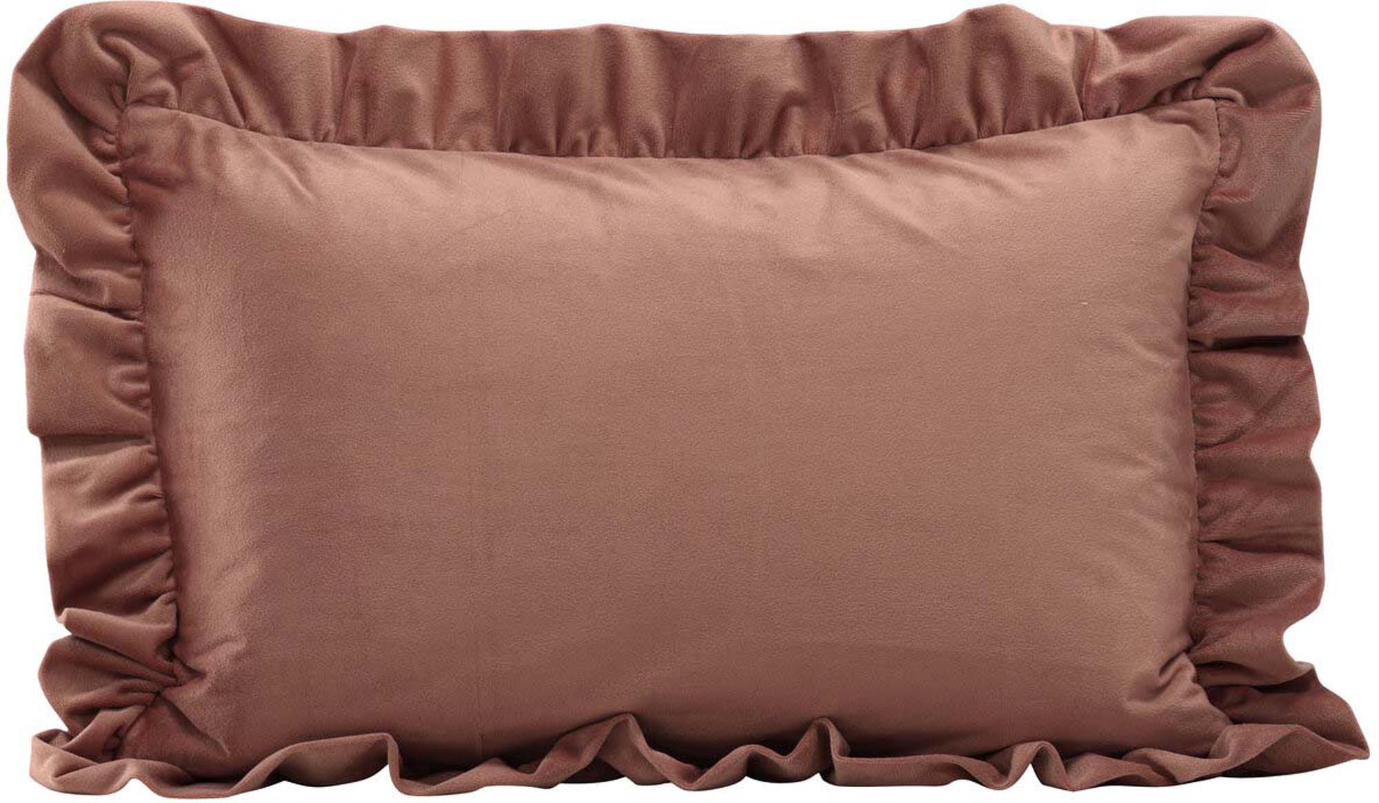 Hailey Kissenbezug in Rosa präsentiert im Onlineshop von KAQTU Design AG. Deko Kissenbezug ist von Venture Home