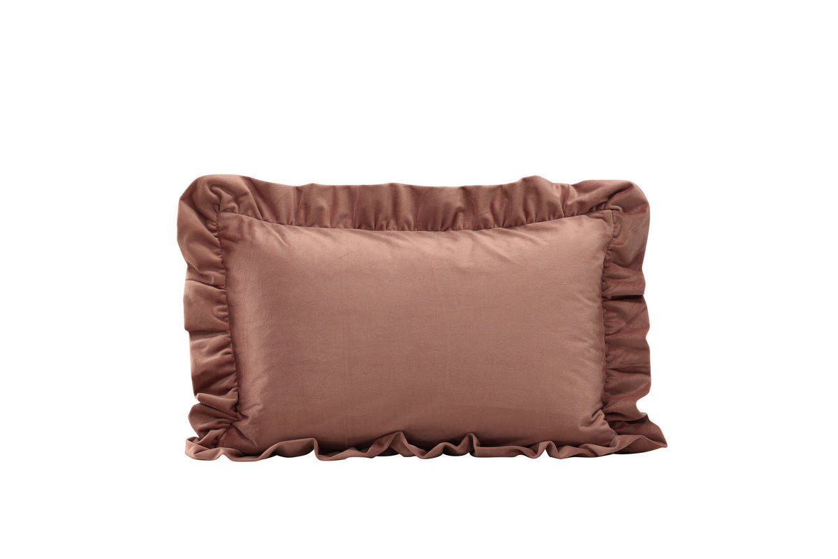 Hailey Kissenbezug in Rosa präsentiert im Onlineshop von KAQTU Design AG. Deko Kissenbezug ist von Venture Home