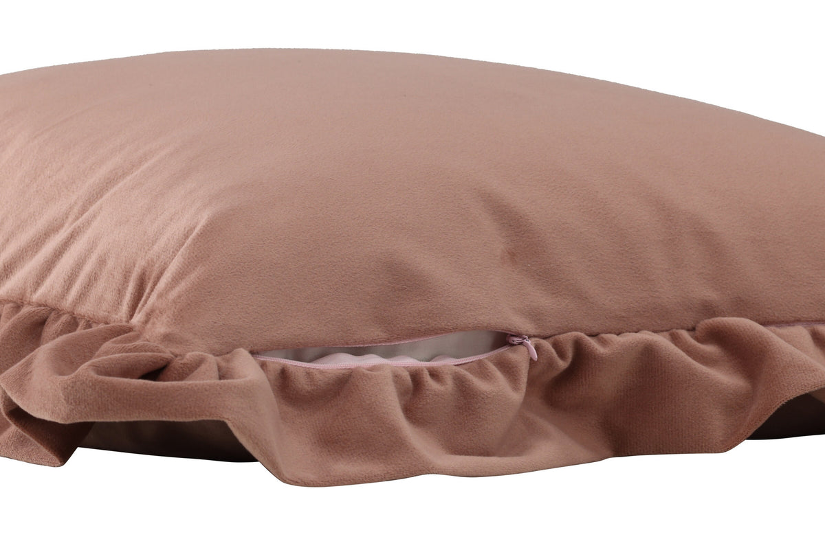 Hailey Kissenbezug in Rosa präsentiert im Onlineshop von KAQTU Design AG. Deko Kissenbezug ist von Venture Home