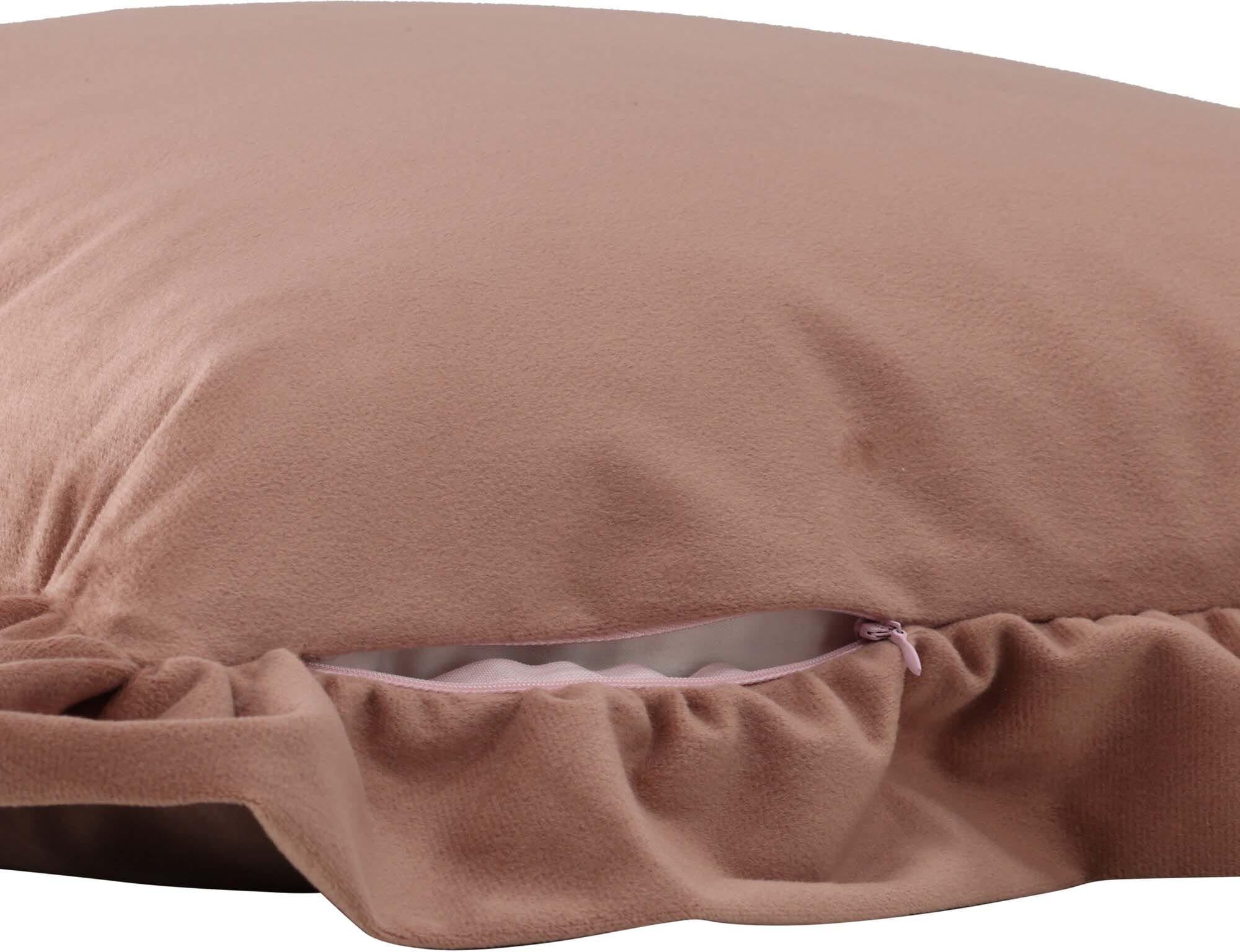 Hailey Kissenbezug in Rosa präsentiert im Onlineshop von KAQTU Design AG. Deko Kissenbezug ist von Venture Home