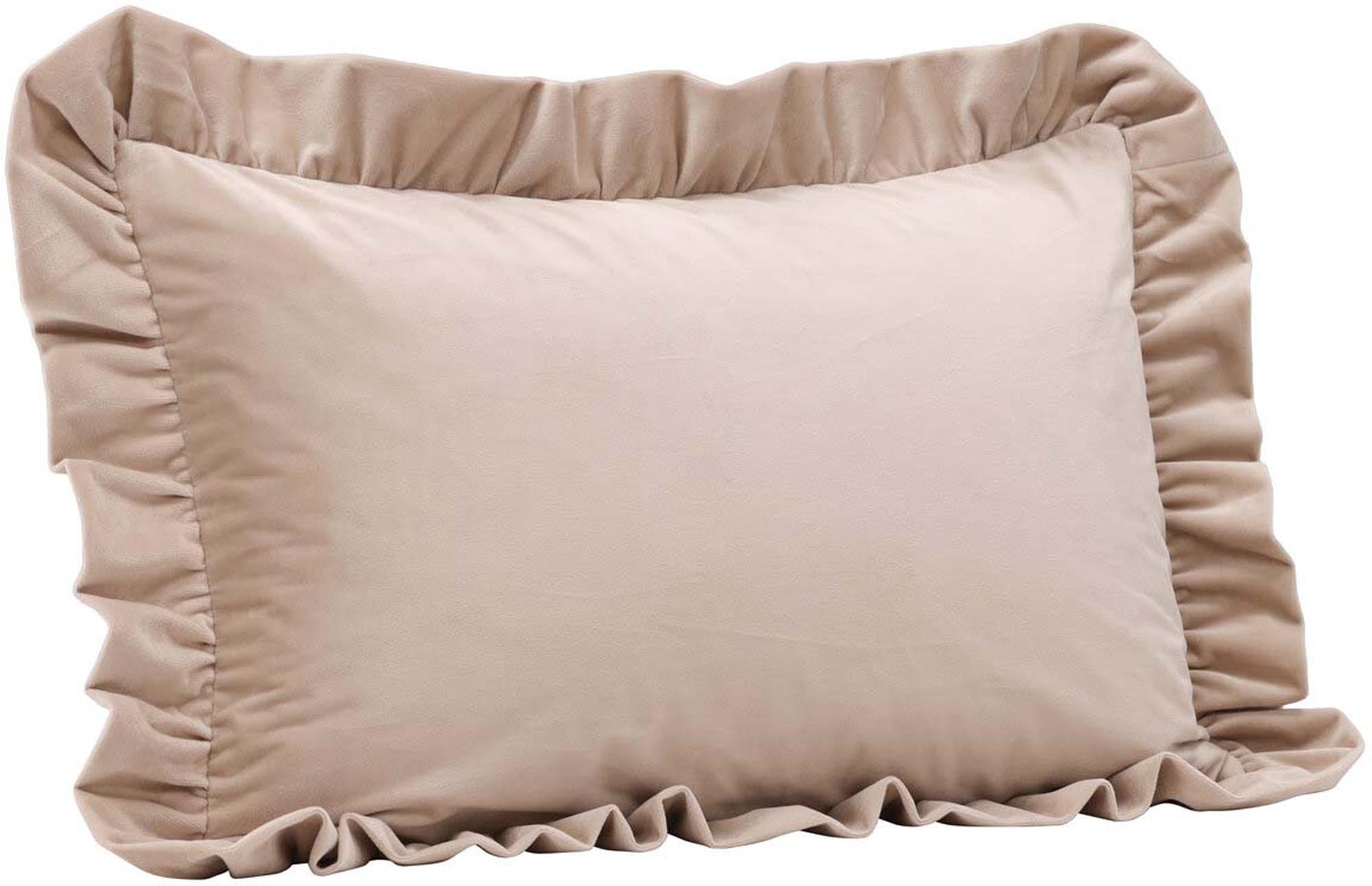 Hailey Kissenbezug in Beige präsentiert im Onlineshop von KAQTU Design AG. Deko Kissenbezug ist von Venture Home