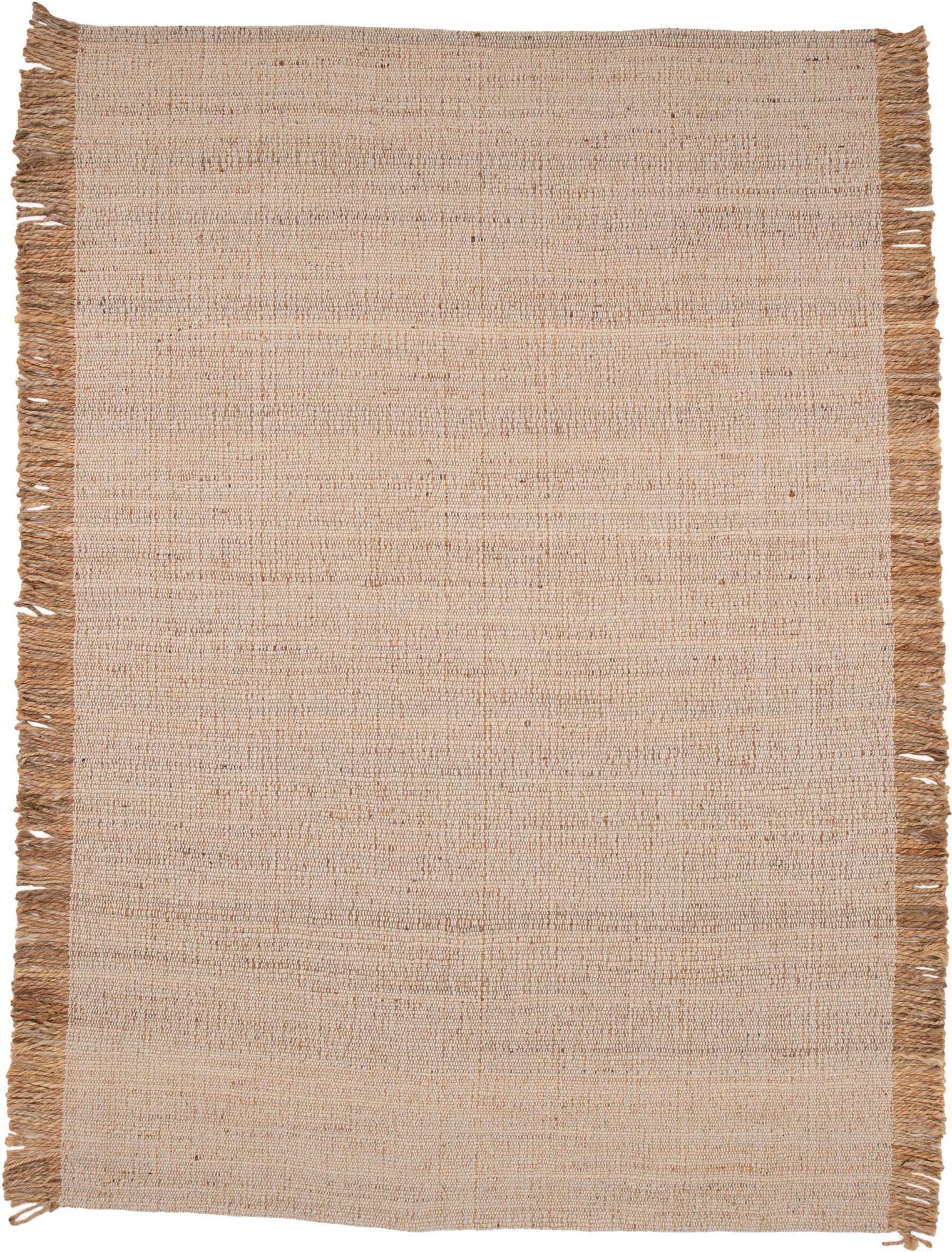 Emilio Teppich in Cremefarben präsentiert im Onlineshop von KAQTU Design AG. Teppich ist von Venture Home