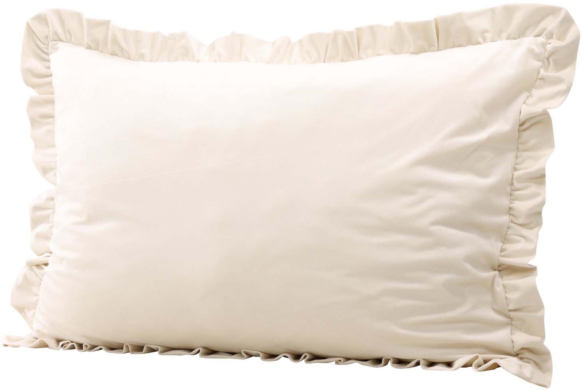 Hailey Kissenbezug in Weiss präsentiert im Onlineshop von KAQTU Design AG. Kissenbezug ist von Venture Home