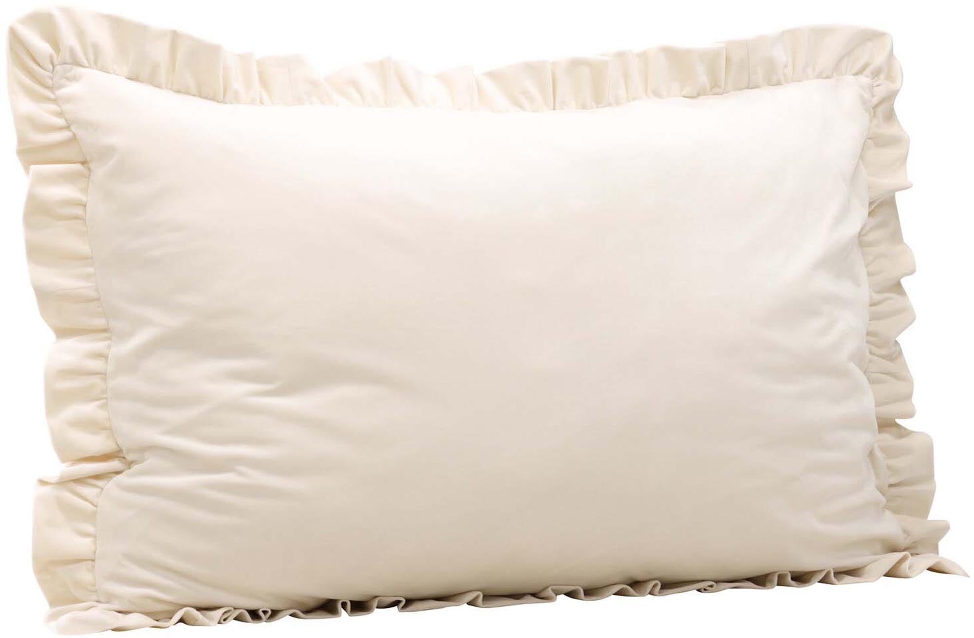 Hailey Kissenbezug in Weiss präsentiert im Onlineshop von KAQTU Design AG. Kissenbezug ist von Venture Home