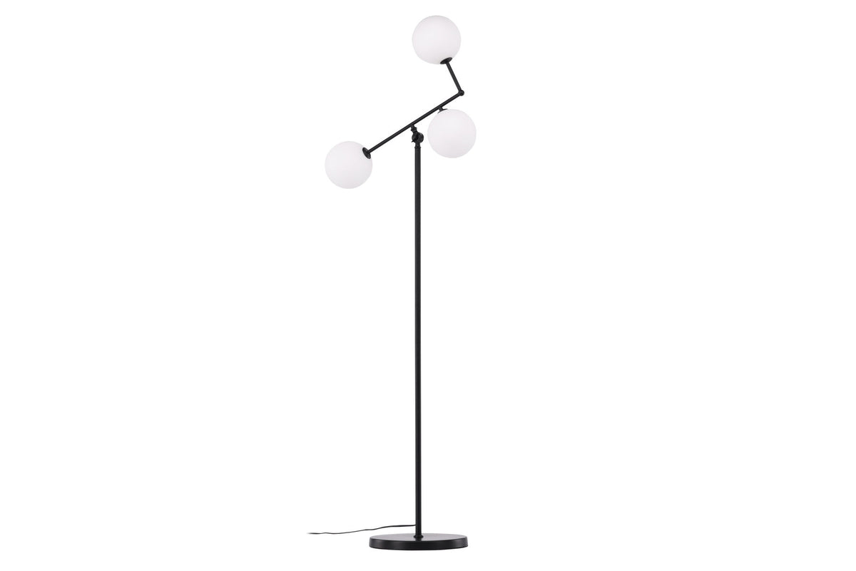 Marsan Stehleuchte in Schwarz präsentiert im Onlineshop von KAQTU Design AG. Stehleuchte ist von Venture Home