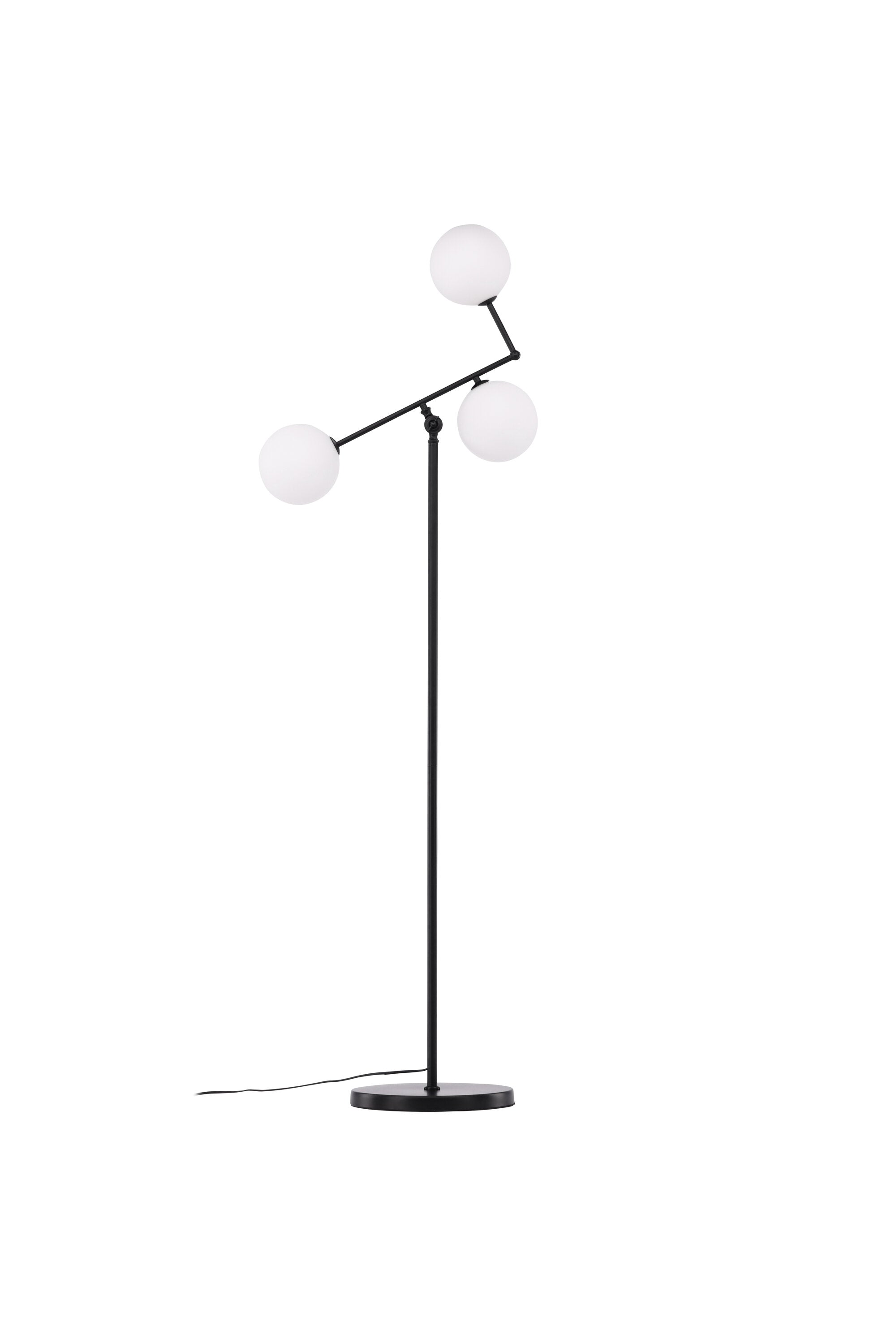 Marsan Stehleuchte in Schwarz präsentiert im Onlineshop von KAQTU Design AG. Stehleuchte ist von Venture Home