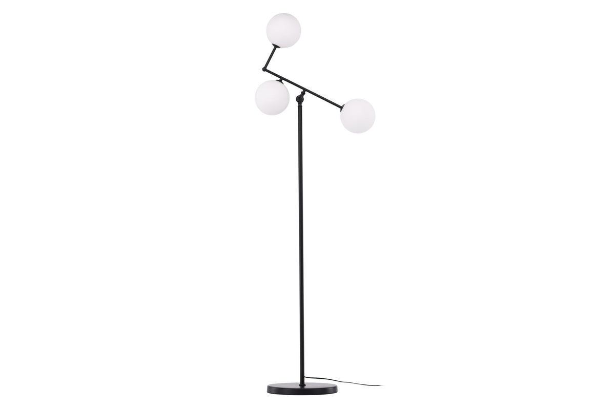 Marsan Stehleuchte in Schwarz präsentiert im Onlineshop von KAQTU Design AG. Stehleuchte ist von Venture Home