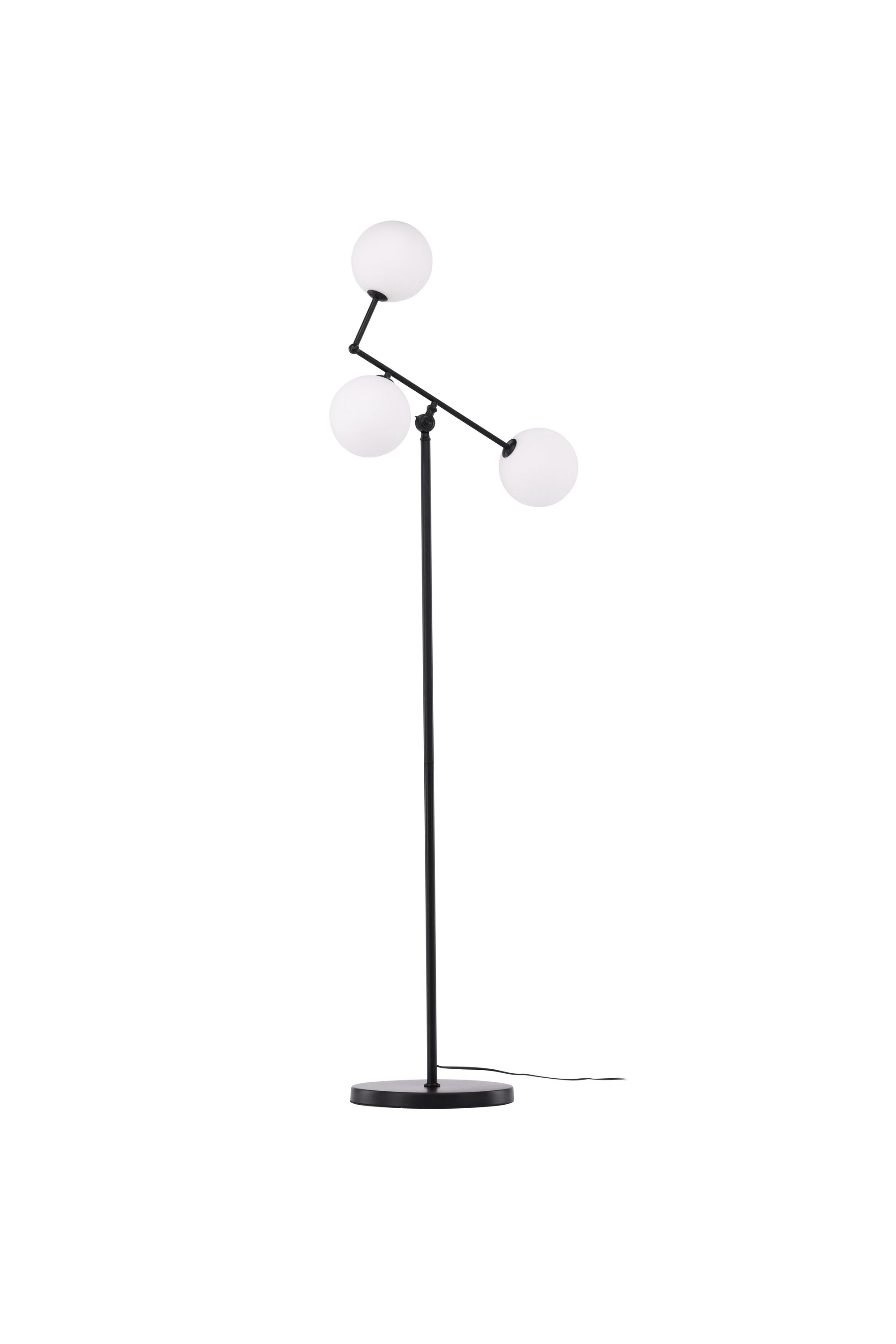 Marsan Stehleuchte in Schwarz präsentiert im Onlineshop von KAQTU Design AG. Stehleuchte ist von Venture Home