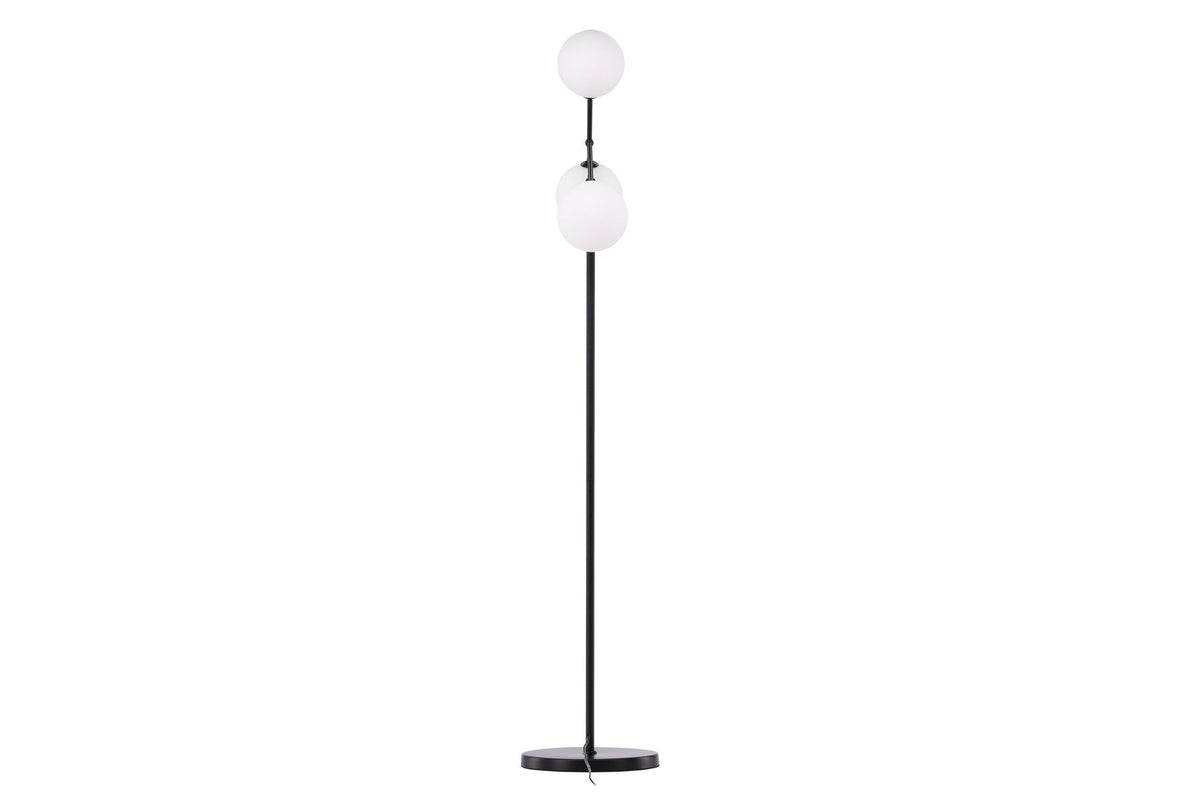 Marsan Stehleuchte in Schwarz präsentiert im Onlineshop von KAQTU Design AG. Stehleuchte ist von Venture Home