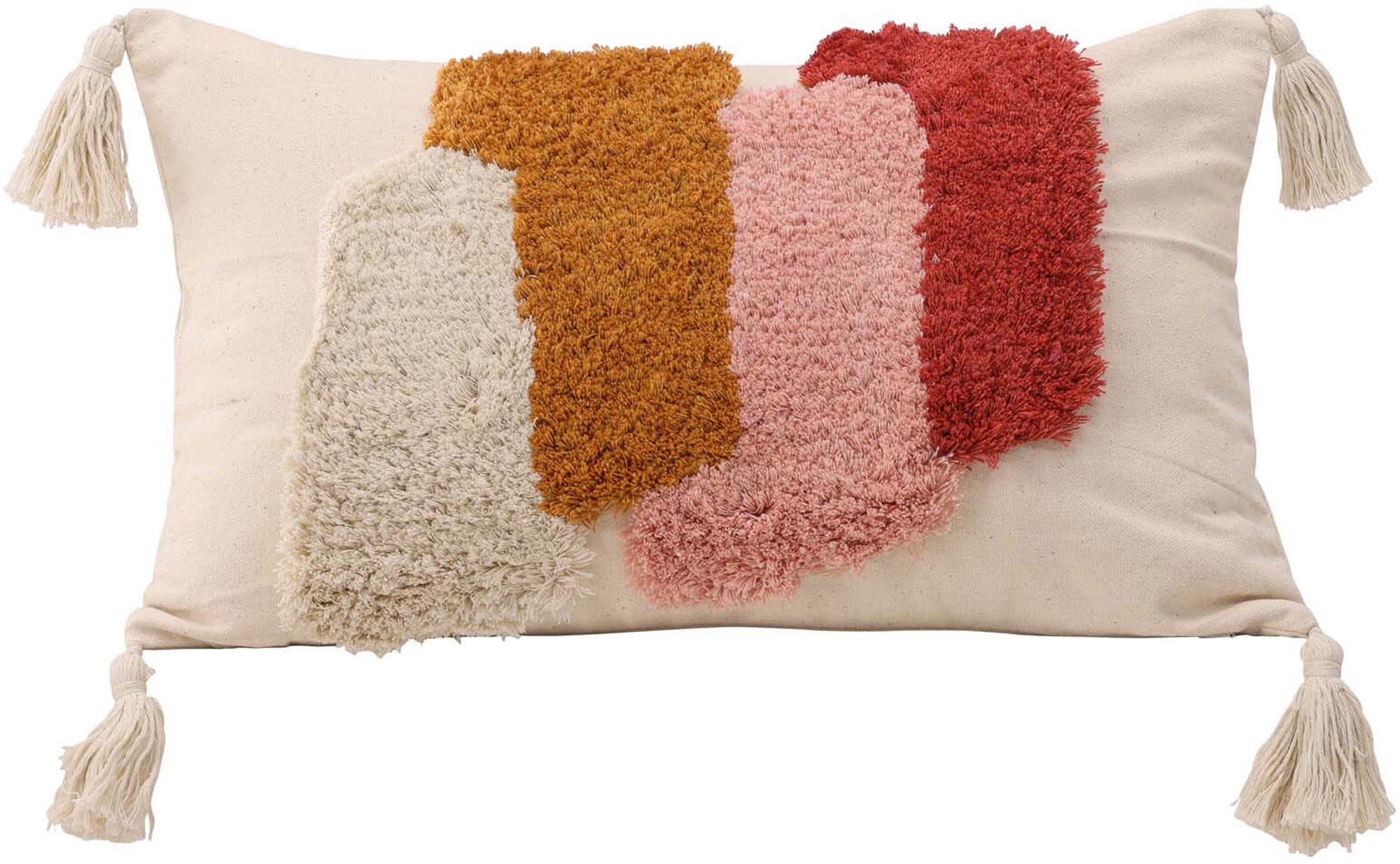 Joline Kissenbezug in Weiss präsentiert im Onlineshop von KAQTU Design AG. Deko Kissenbezug ist von Venture Home