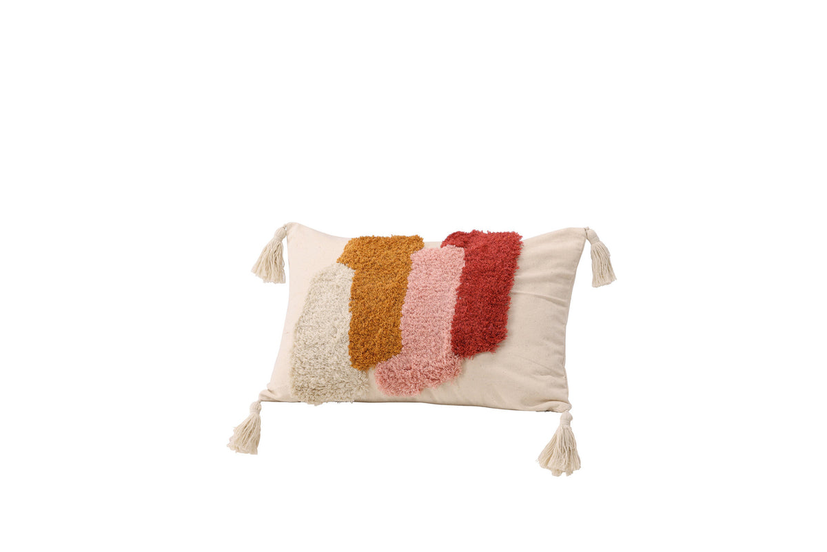 Joline Kissenbezug in Weiss präsentiert im Onlineshop von KAQTU Design AG. Deko Kissenbezug ist von Venture Home