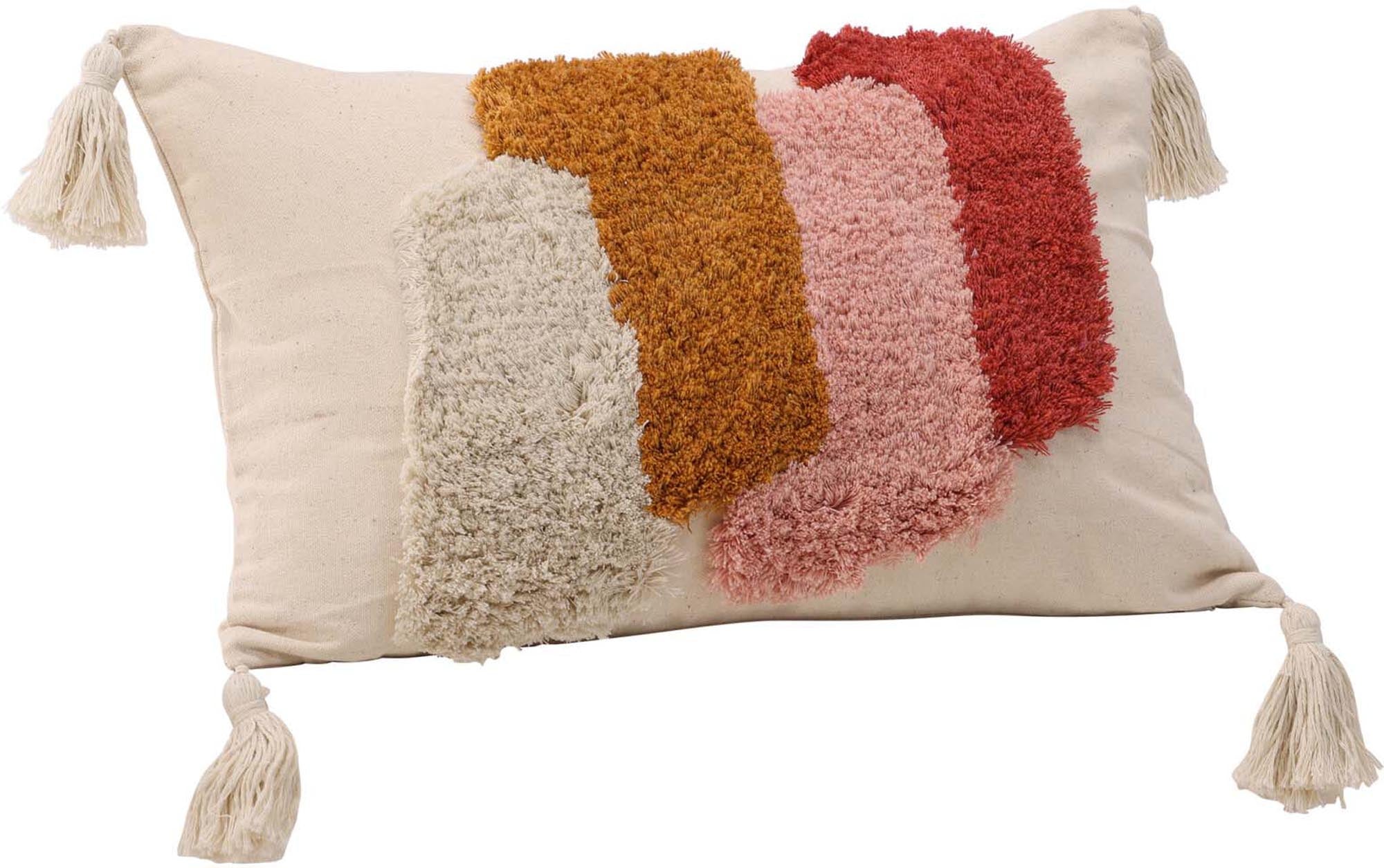 Joline Kissenbezug in Weiss präsentiert im Onlineshop von KAQTU Design AG. Deko Kissenbezug ist von Venture Home