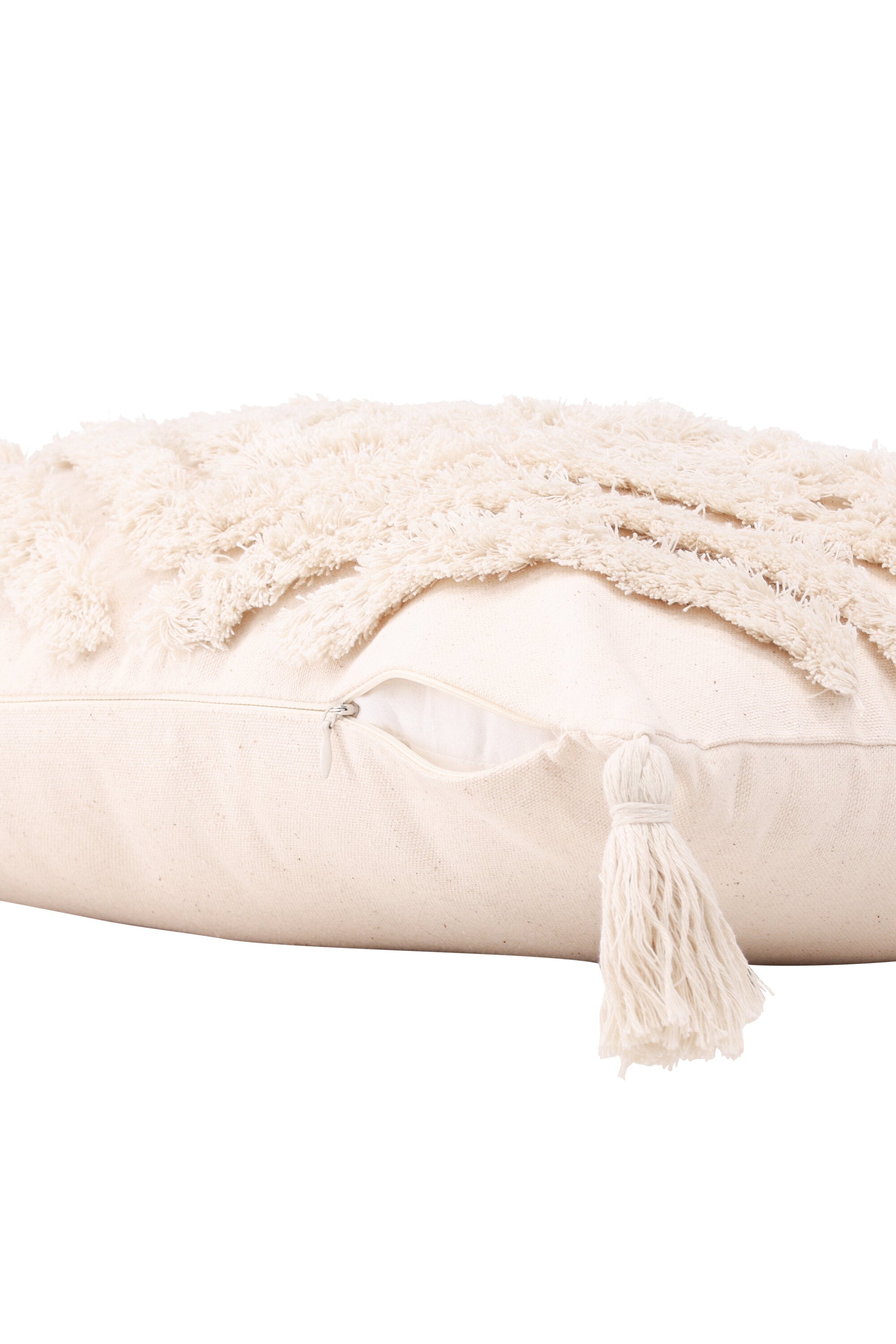 Wilda Kissenbezug in Cremefarben präsentiert im Onlineshop von KAQTU Design AG. Deko Kissenbezug ist von Venture Home