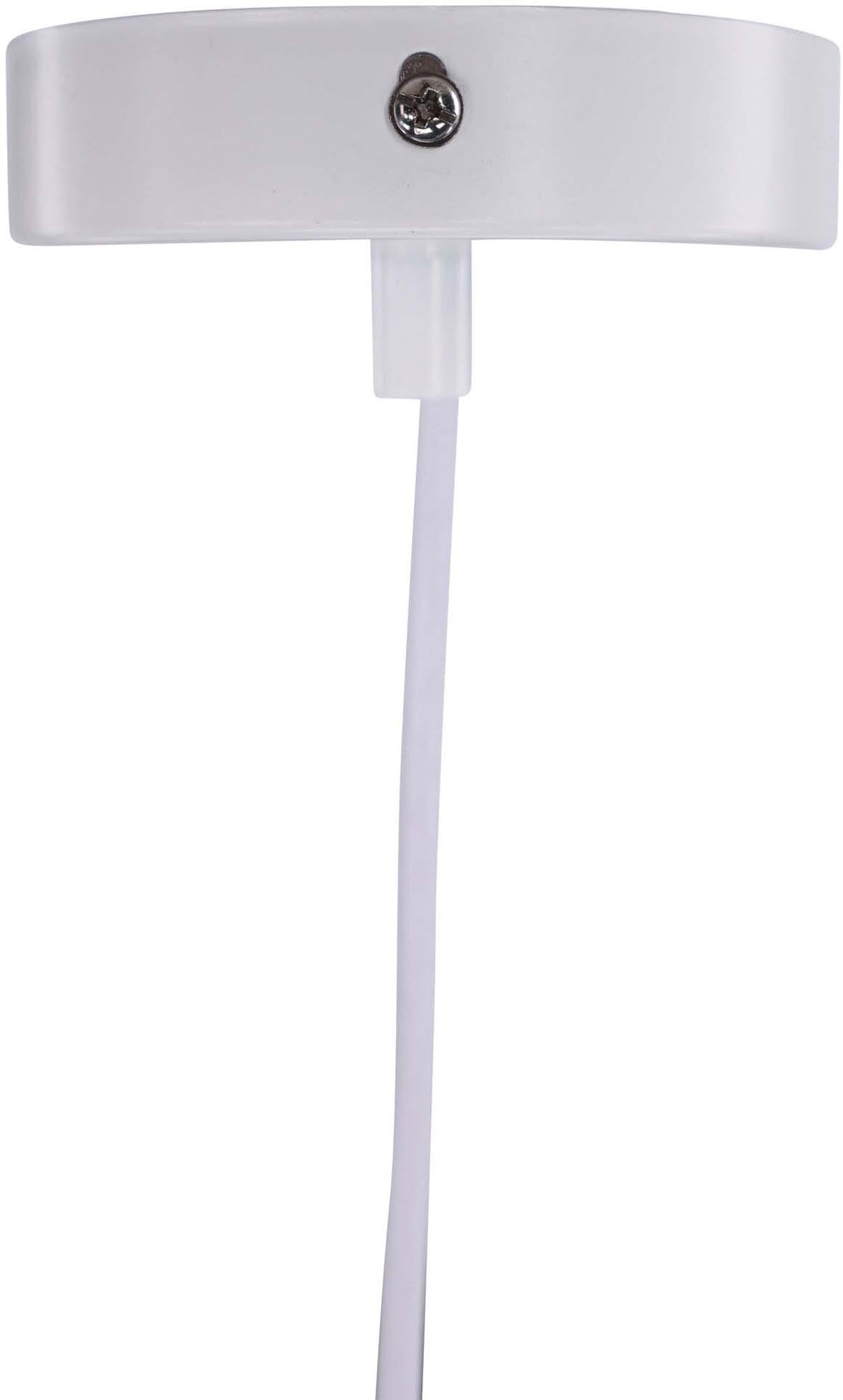 Nicola Pendelleuchte in Weiss präsentiert im Onlineshop von KAQTU Design AG. Pendelleuchte ist von Venture Home