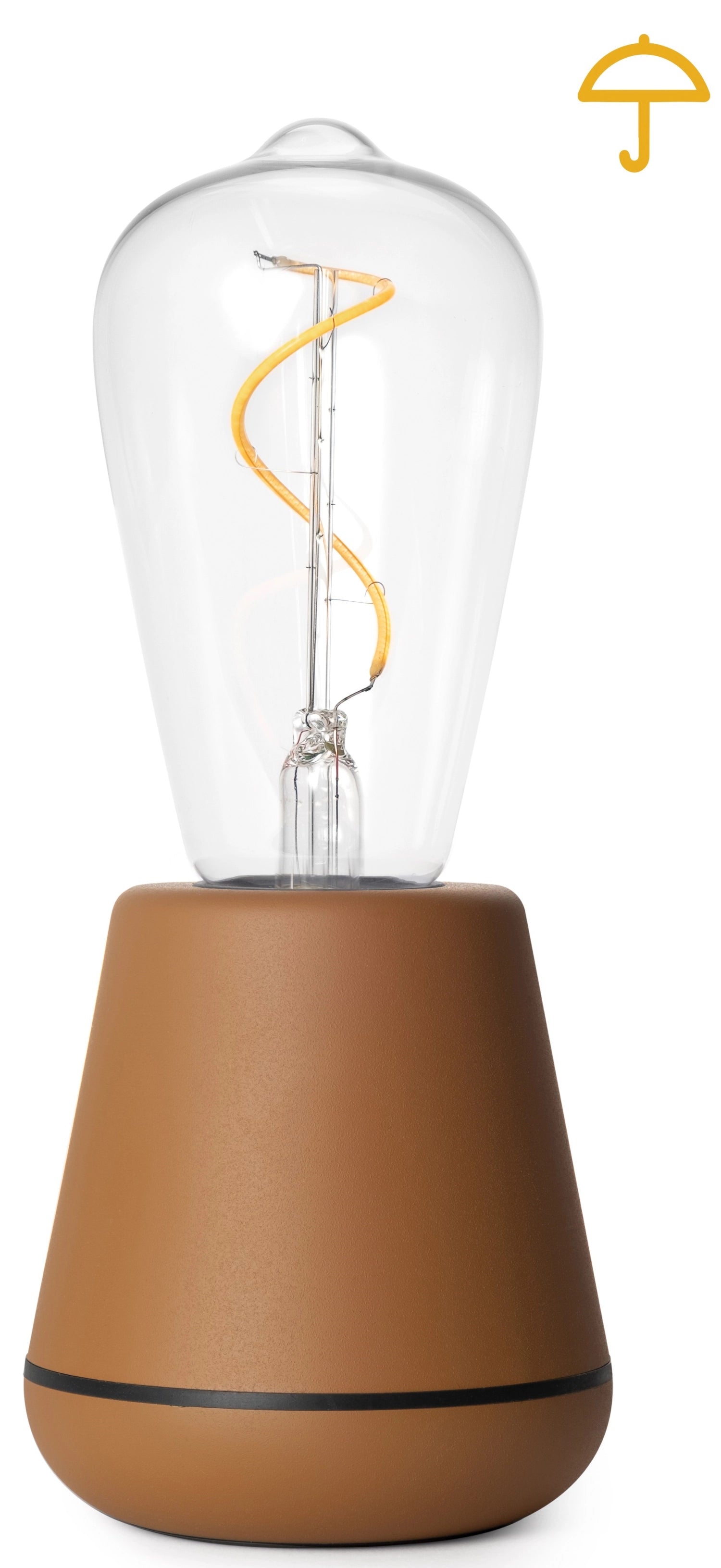 Entdecken Sie die Humble One Outdoor Table Light in Zimt – stilvolle Tischleuchte mit IP65-Schutz, ideal für Terrasse und Gartenpartys.