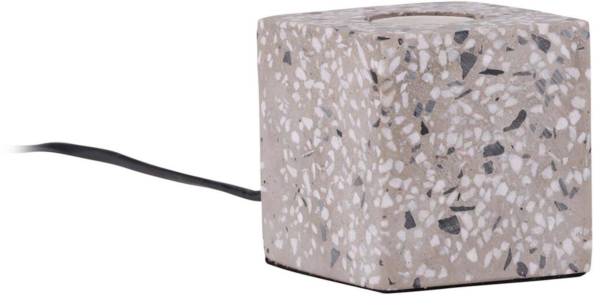 Rilche Tischleuchte: Modernes Design mit Terrazzo-Charme.
