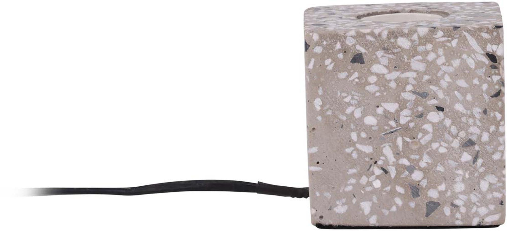 Rilche Tischleuchte: Modernes Design mit Terrazzo-Charme.