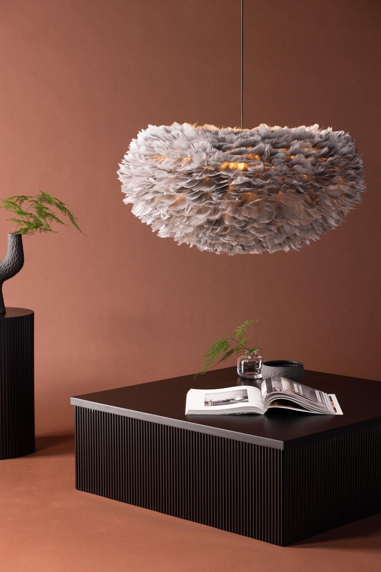 Nicola Pendelleuchte in Grau präsentiert im Onlineshop von KAQTU Design AG. Pendelleuchte ist von Venture Home