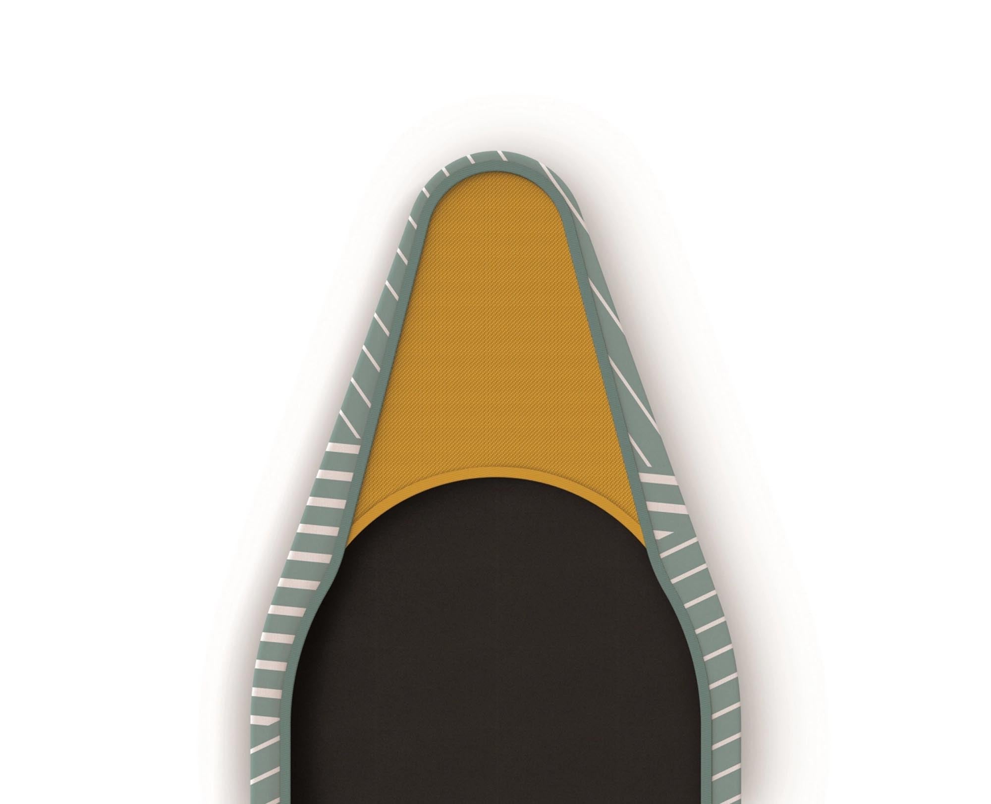 Eleganter Flexa Bügelbrettbezug 124 cm in Grau von Joseph Joseph.