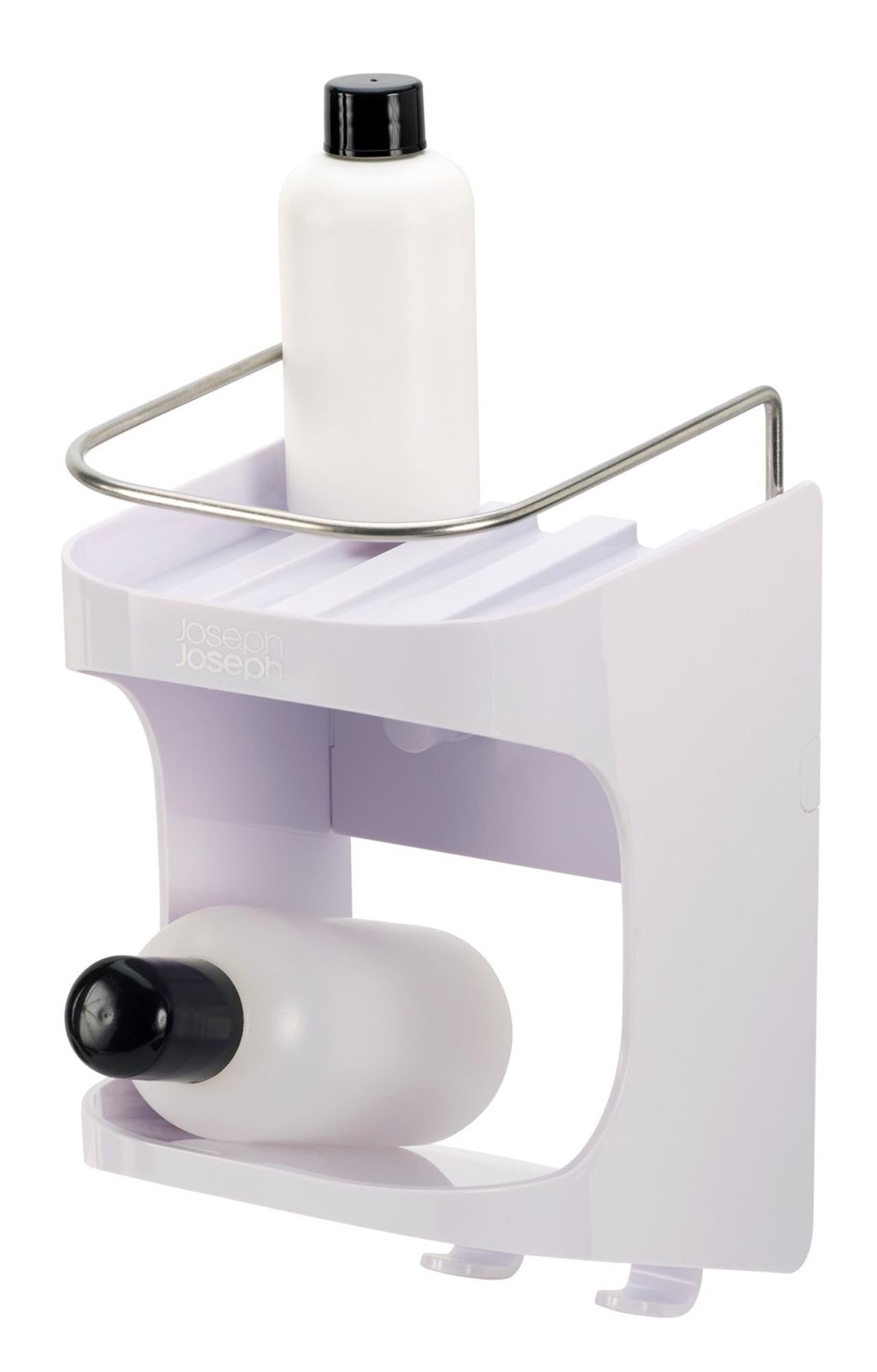 Praktisches 2-stufiges Duschregal von Joseph Joseph: Kompakt, pflegeleicht und ideal für eine ordentliche Badorganisation.