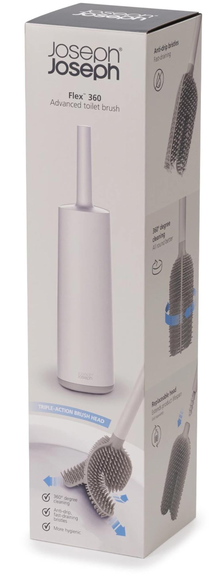 Flex 360 WC Bürste ecru: Effiziente Reinigung mit stilvollem Design.