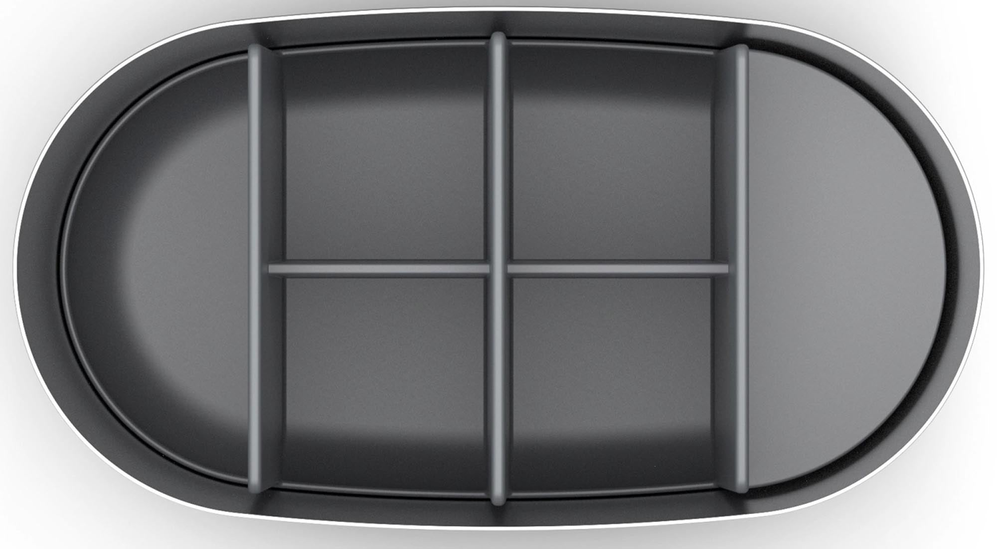 Eleganter Zahnbürstenhalter aus rostfreiem Edelstahl für bis zu 4 Zahnbürsten. Hygienisch, langlebig und ein echter Blickfang im Badezimmer.