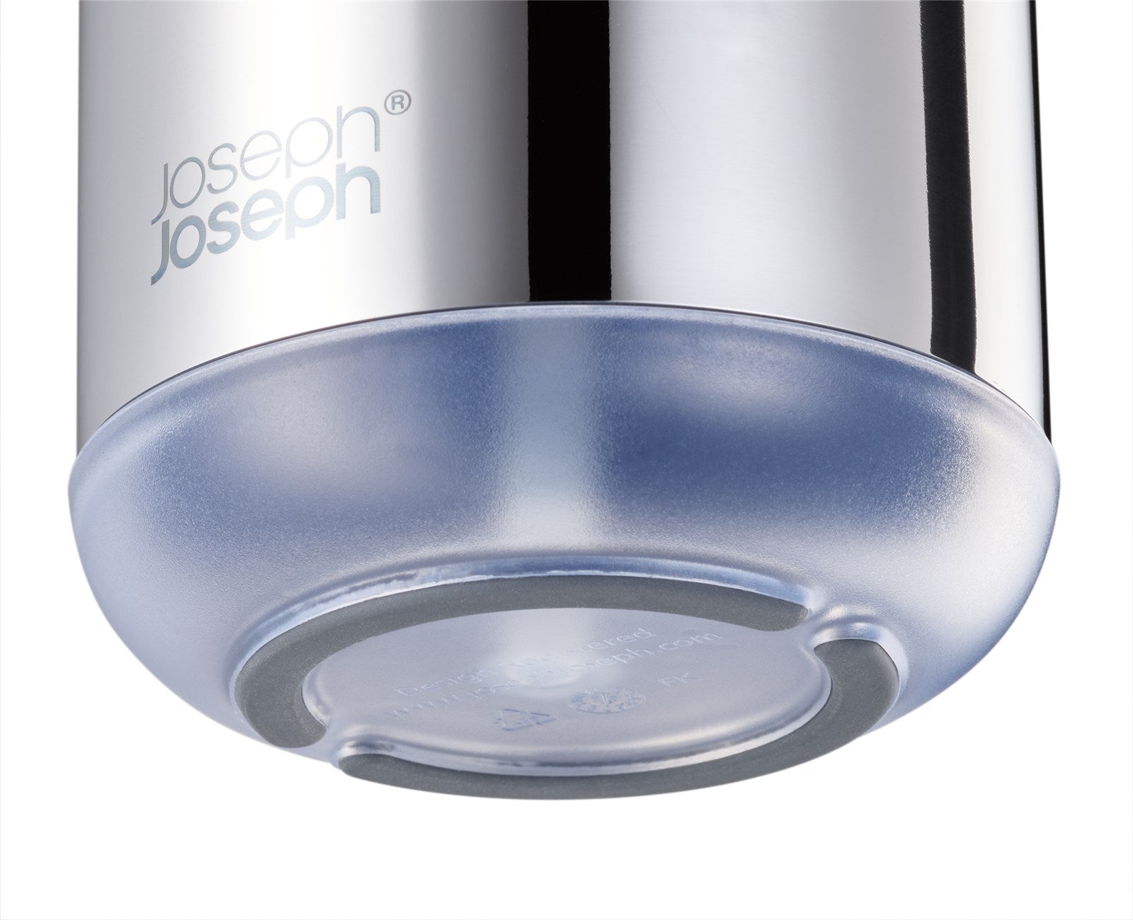 Luxuriöser Seifenspender aus Edelstahl, elegant und funktional, mit Push-Button-Technologie und 300 ml Fassungsvermögen.