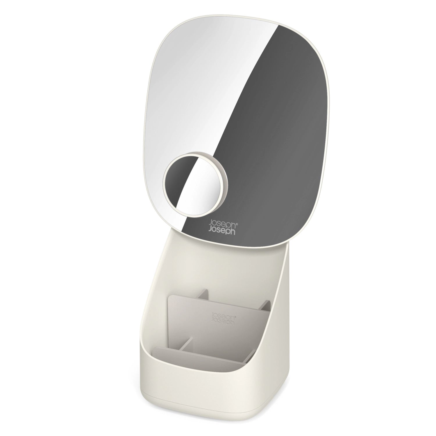 <tc>Viva</tc> base mirror with cosmetic organizer, 21x18.5x23cm