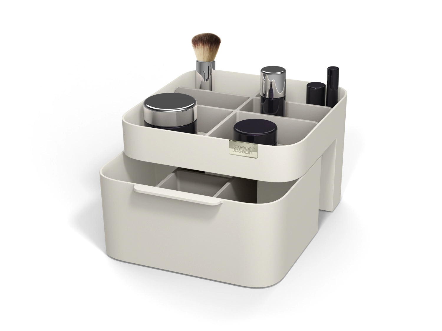 <tc>Viva</tc> cosmetic organizer with drawer, 18.5x19.5x12cm