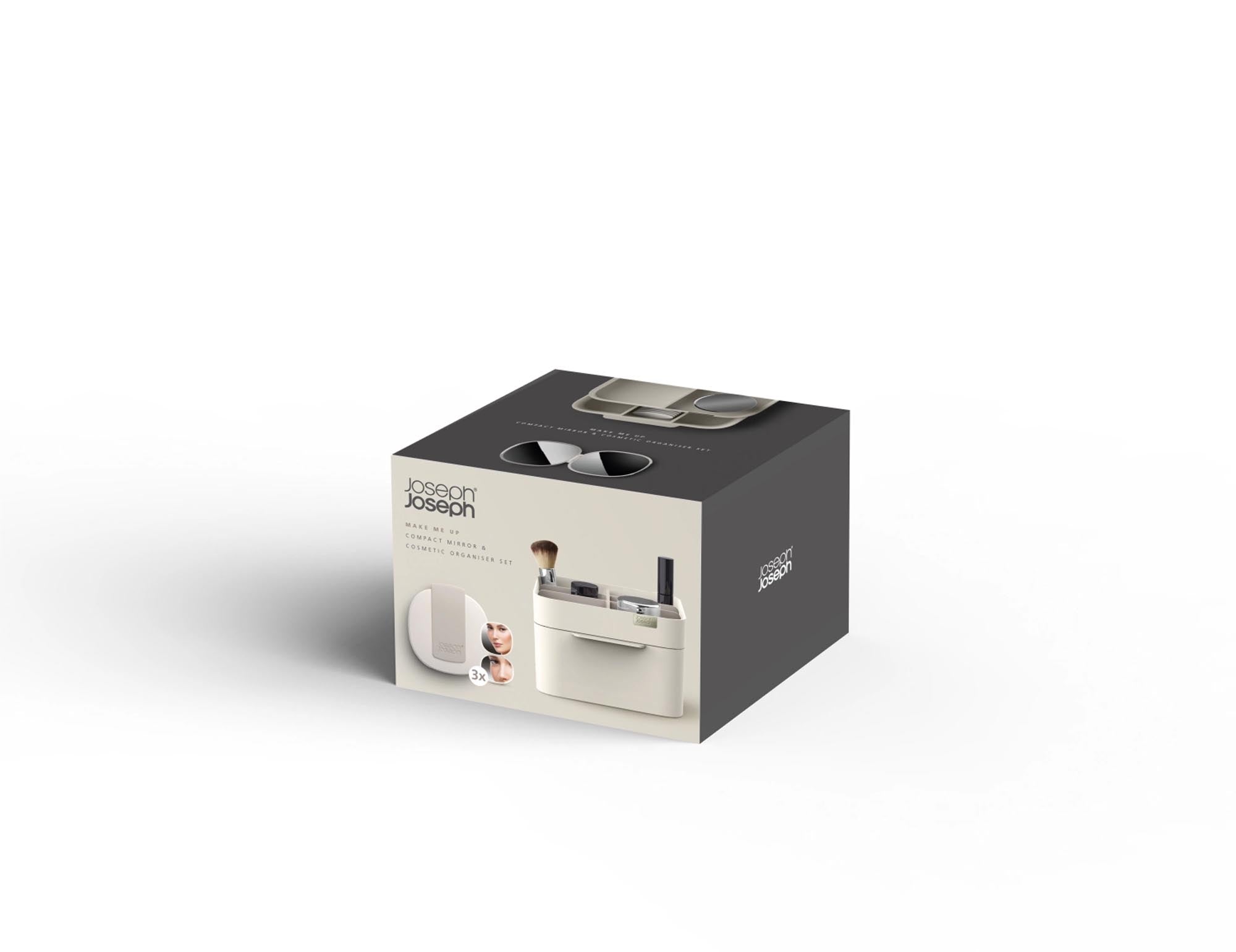 Elegantes Make Me Up Set: Spiegel & Organizer für Ihr Make-up.