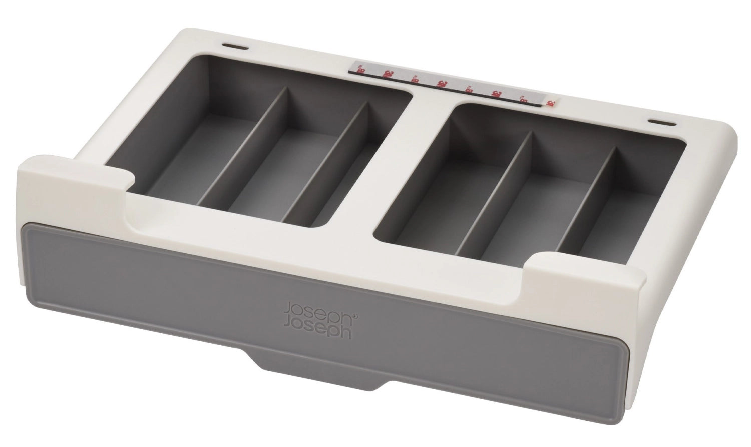 Entdecken Sie die CupboardStore Kaffeekapselschublade von Joseph Joseph – die perfekte, platzsparende Lösung zur Aufbewahrung Ihrer Nespresso® Kapseln.