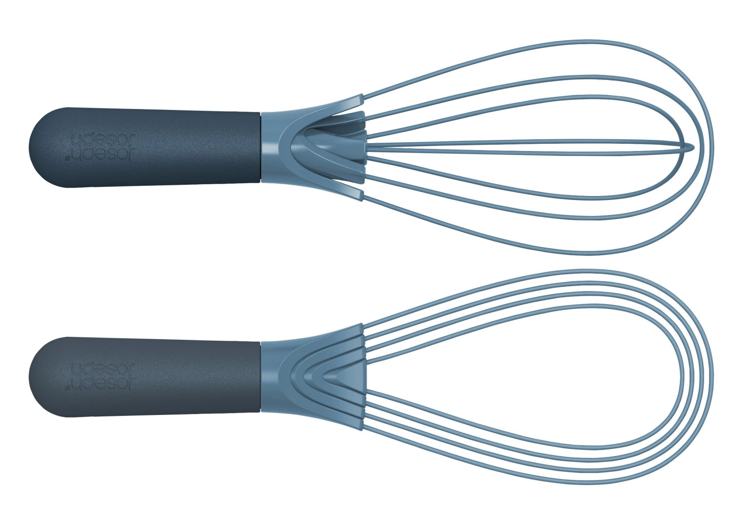 Der Joseph Joseph Twist Sky Schwingbesen, 28x9x3cm, vereint modernes Design mit Funktionalität für müheloses Fegen und eine saubere Umgebung.