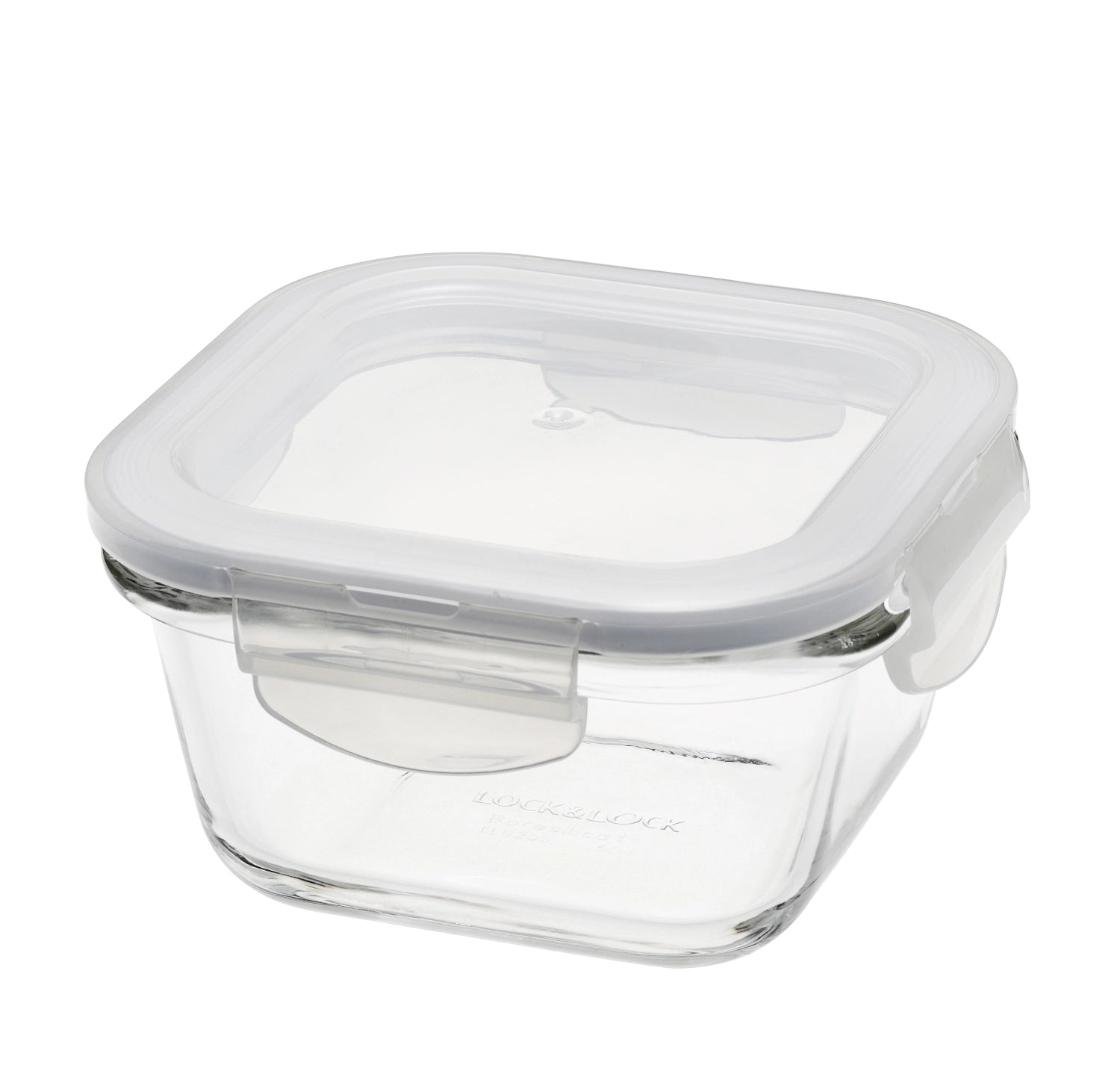 Ofenglas Behälter mit Deckel quadratisch 0.3lt 12x12x6.5cm