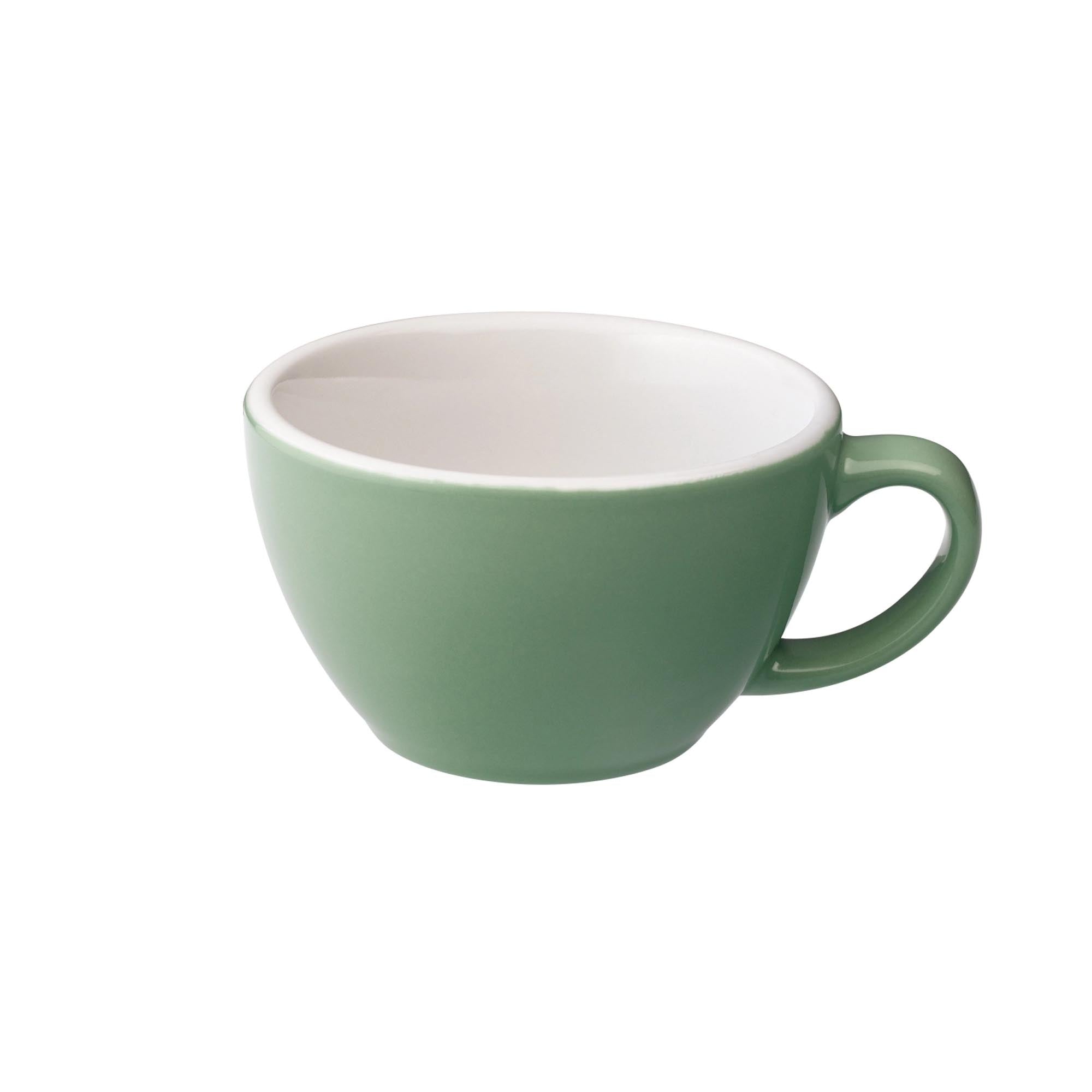 Egg Café Latte Tasse 300ml in Minze präsentiert im Onlineshop von KAQTU Design AG. Kaffeetassen ist von Loveramics