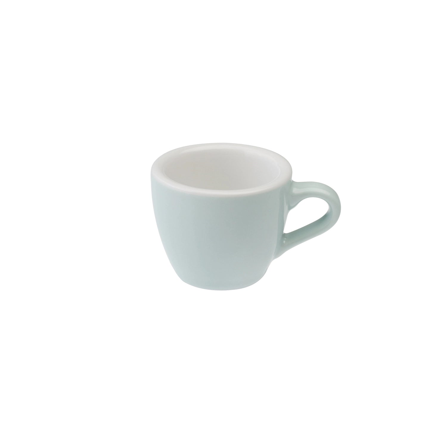 Elegante 80ml Egg Espresso Tasse von Loveramics, ideal für intensiven Espresso-Genuss, kombiniert zeitgemäßes Design mit hoher Qualität.