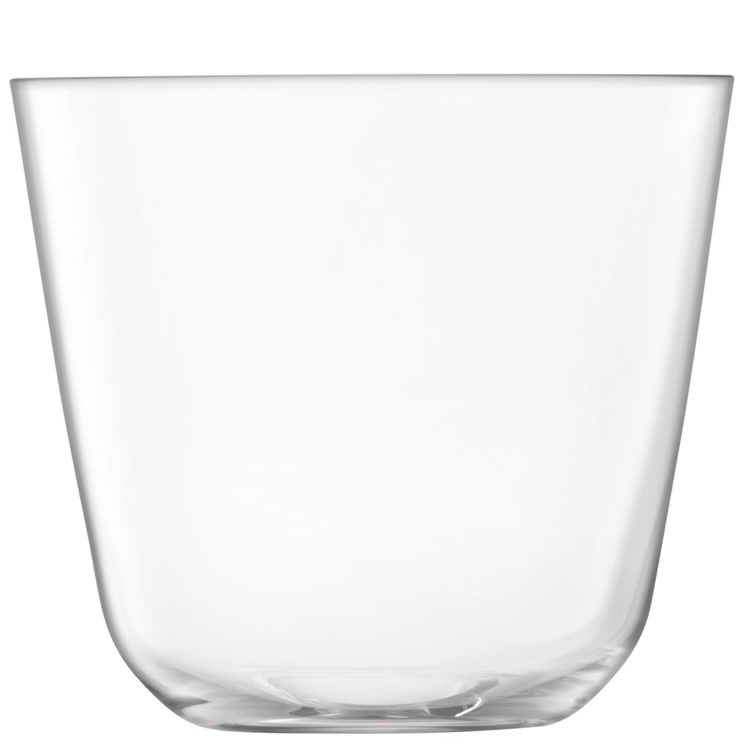 Elegantes 4er Set Arc Becher von LSA, 260ml, ideal für verschiedene Getränke, aus hochwertigem Glas mit modernem, ästhetischem Look.