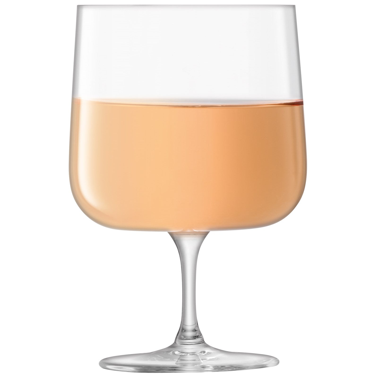Elegante 4er Set Arc Weingläser von LSA (340ml) aus Kristallglas – perfekt für Weinliebhaber und stilvolle Tischdekoration.