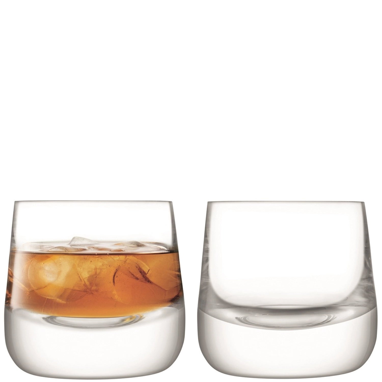 Elegantes 2er Set Whiskeygläser von LSA, 220ml, ideal für Whisky-Liebhaber. Stilvolles Design für genussvolle Abende.