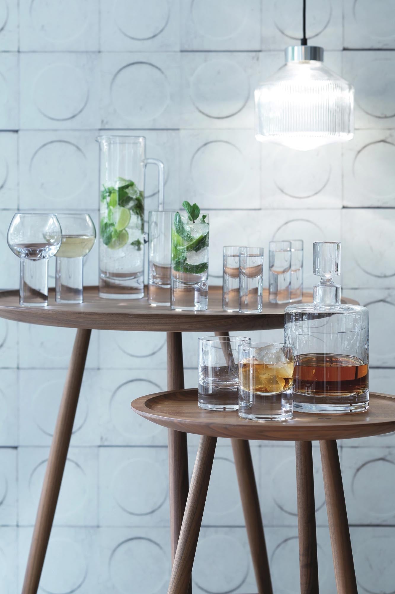 Hochwertiges 3er Boris Whisky Set von LSA aus Kristallglas. Ideal für stilvollen Whisky-Genuss und ein Blickfang in jeder Bar.