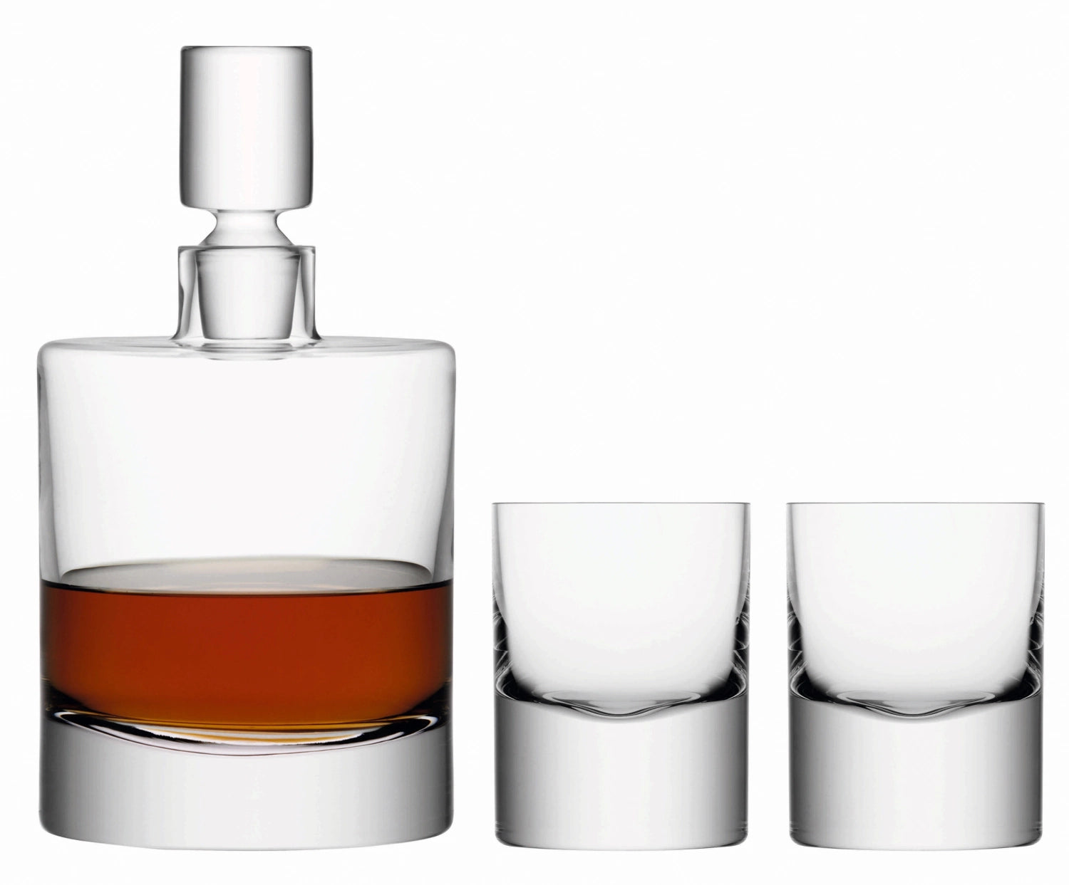 Elegantes 3er Set Boris Whiskygläser von LSA, ideal für Whisky-Liebhaber, mit modernem Design und hochwertiger Verarbeitung.