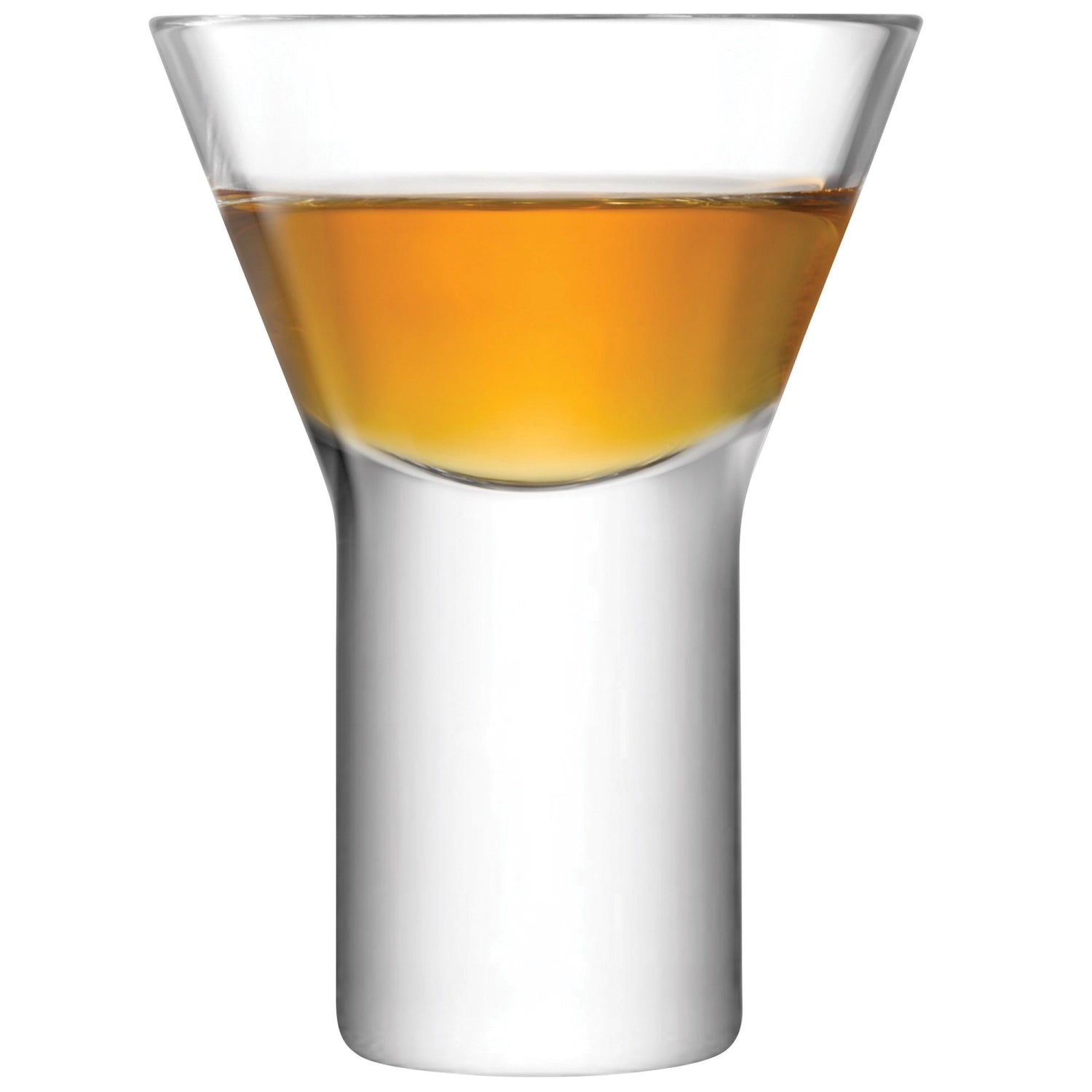 Set aus 4 klaren Boris Digestif Gläsern von LSA, perfekt für edle Schnäpse und Digestifs, vereint Stil und Funktionalität.