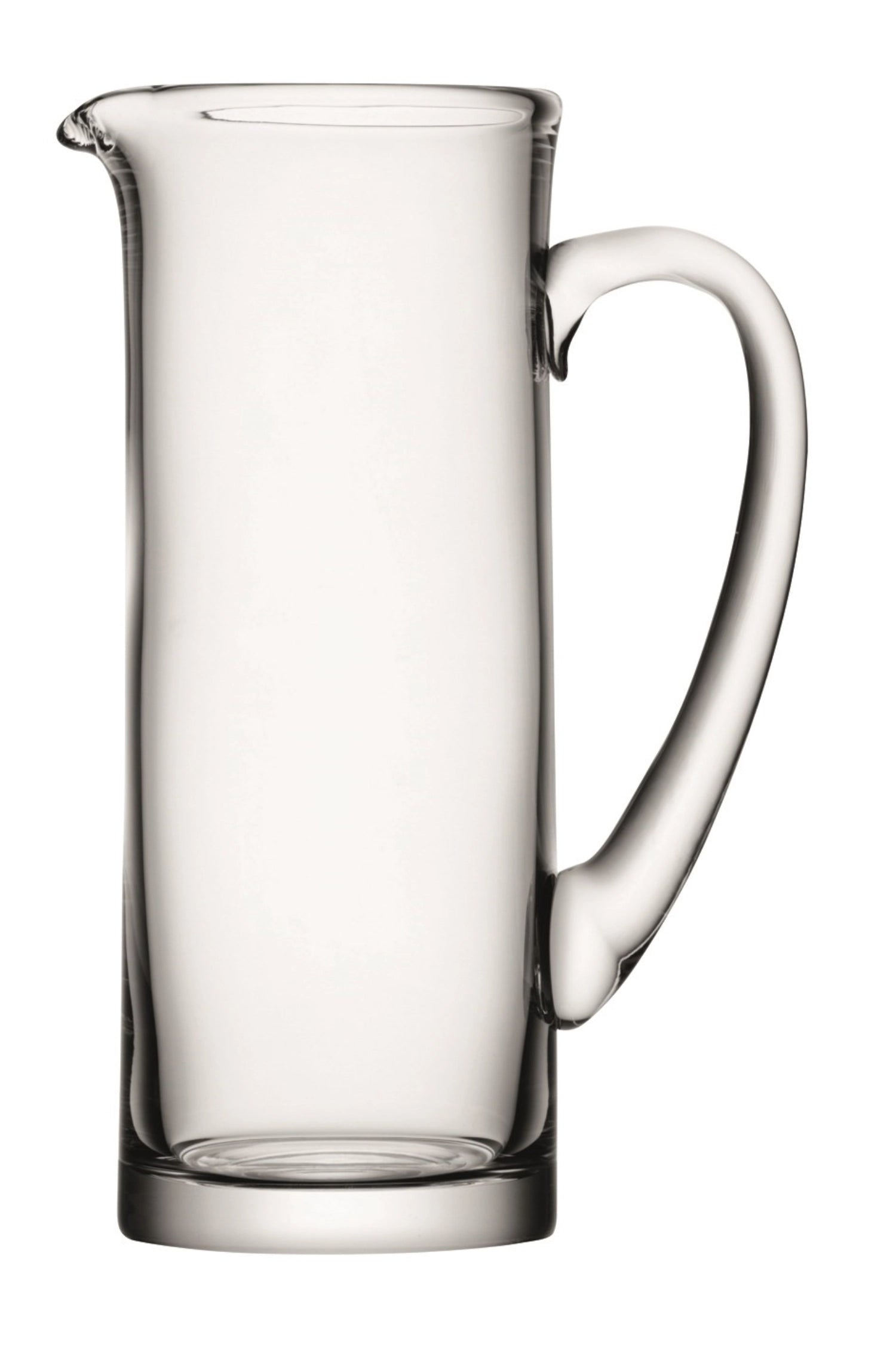 Eleganter Basis Krug von LSA mit 1,5L Fassungsvermögen, aus klarem Glas, ideal für stilvolle Tischdekoration und Getränkepräsentation.