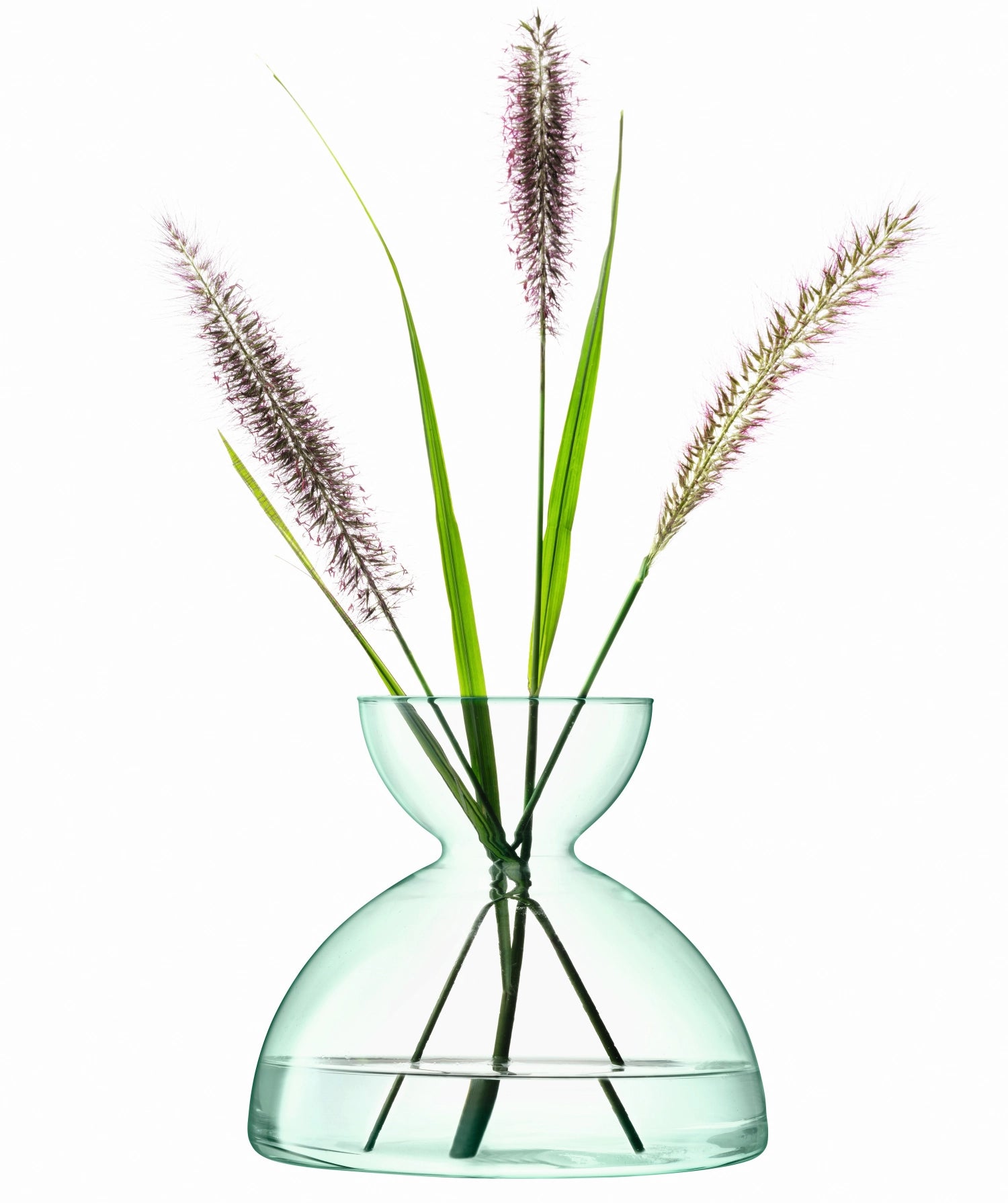 Stilvolle Canopy Vase (H9.5cm) aus recyceltem Material, perfekt für kreative Blumenarrangements und moderne Wohnkonzepte.