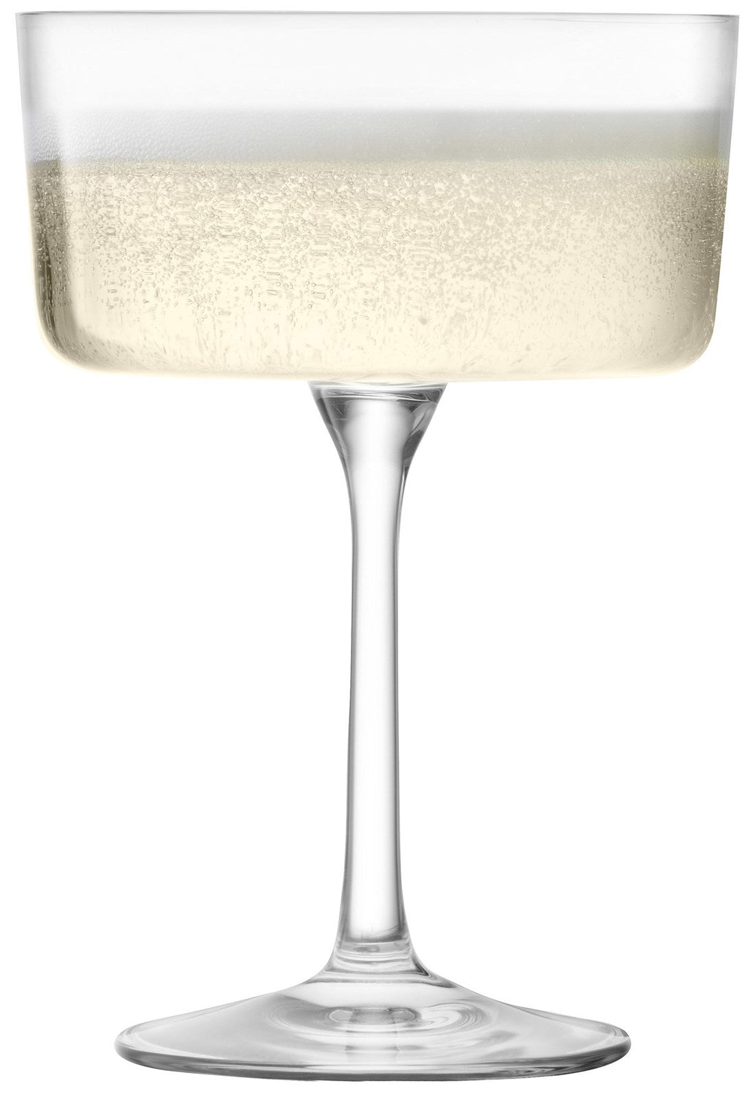 Elegantes 4er Set Gio Gläser von LSA, 230ml, handgefertigt, ideal für Champagner & Cocktails, spülmaschinenfest.