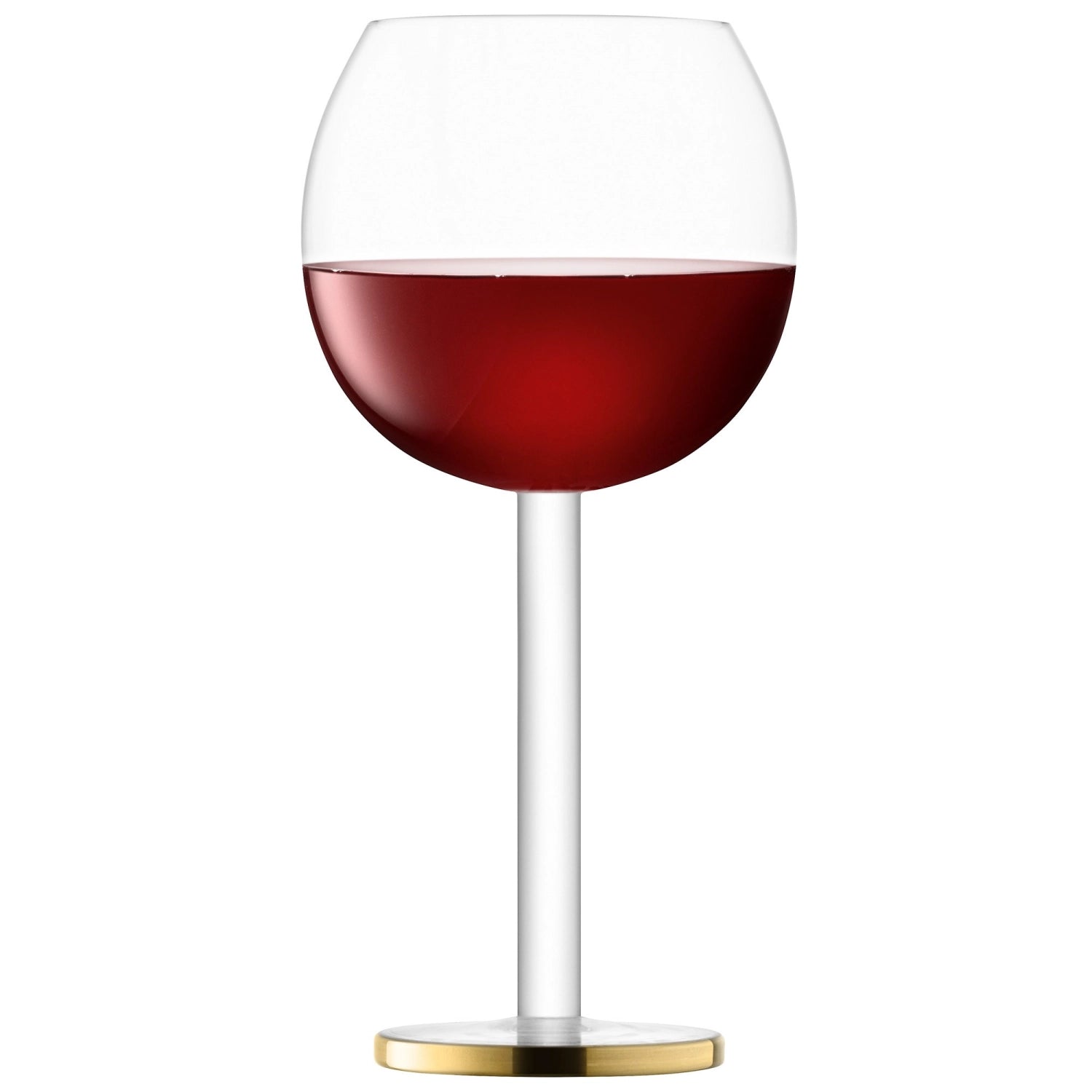 Stilvolles 2er Set Luca Weinkelche von LSA, perfekt für Rotwein, mit edlen goldenen Details und einem Volumen von 320ml.
