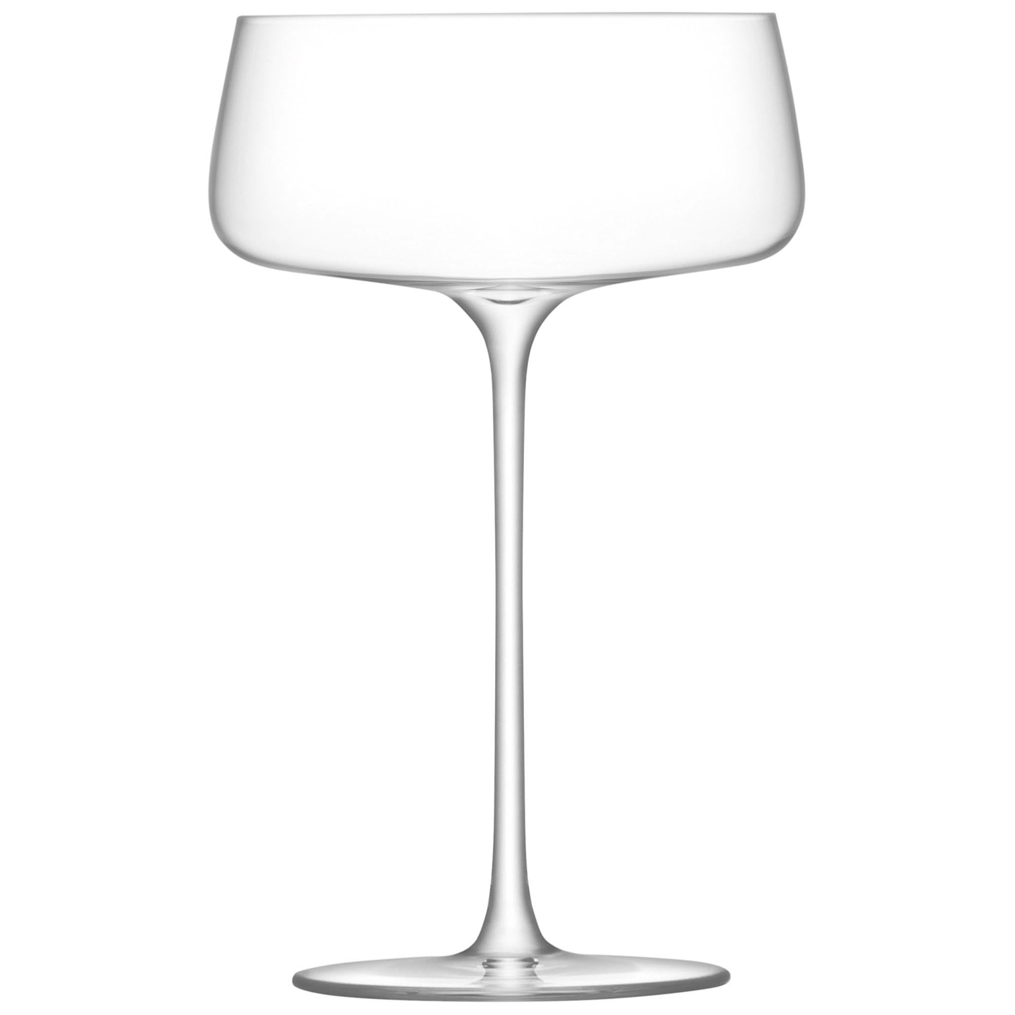 Stilvolles 4er Set Metropolitan Champagnergläser (300ml) von LSA, perfekt für besondere Anlässe und die optimale Entfaltung von Aromen.