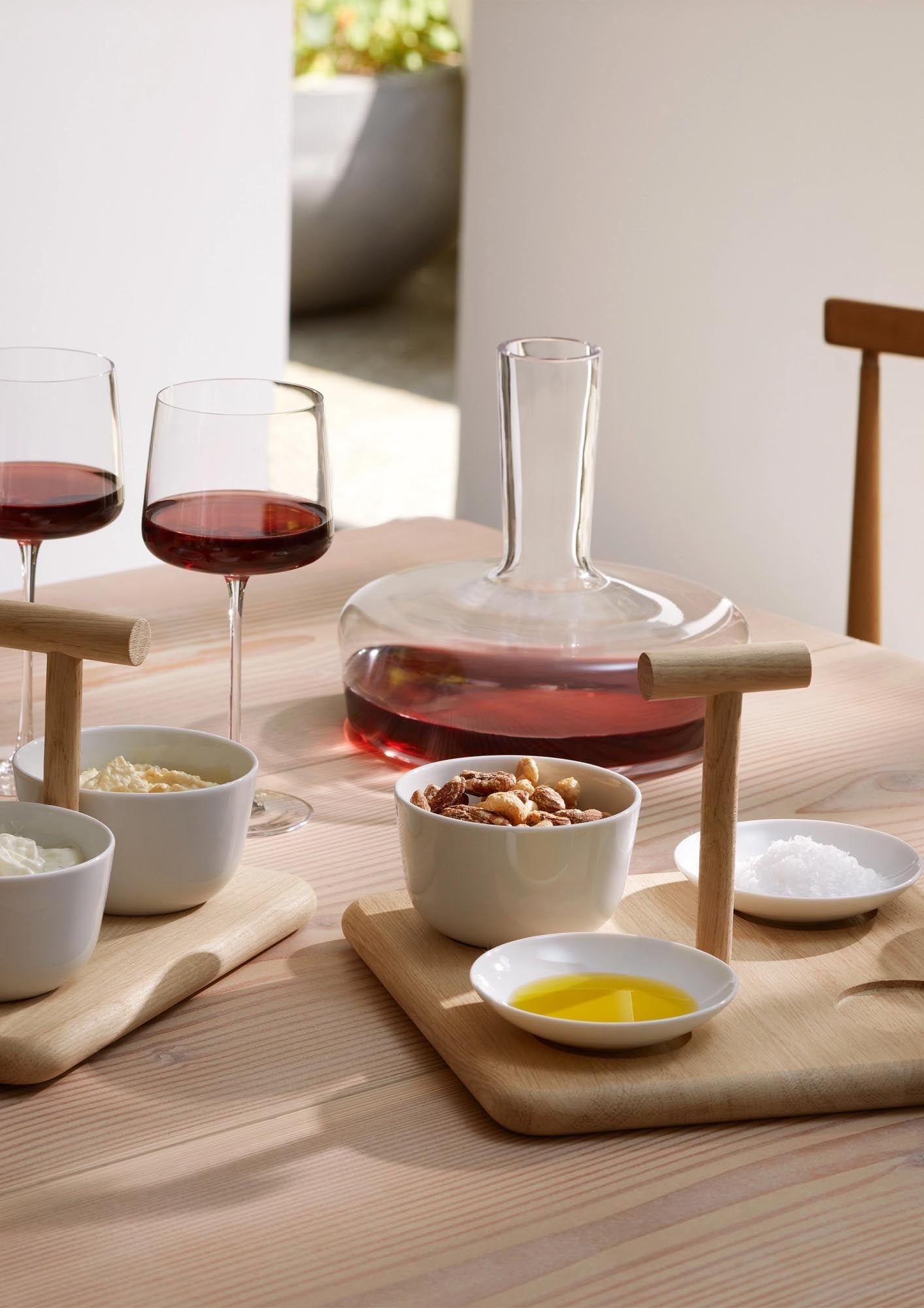 Transparente 2L LSA-Karaffe, perfekt für stilvolle Tischpräsentationen.