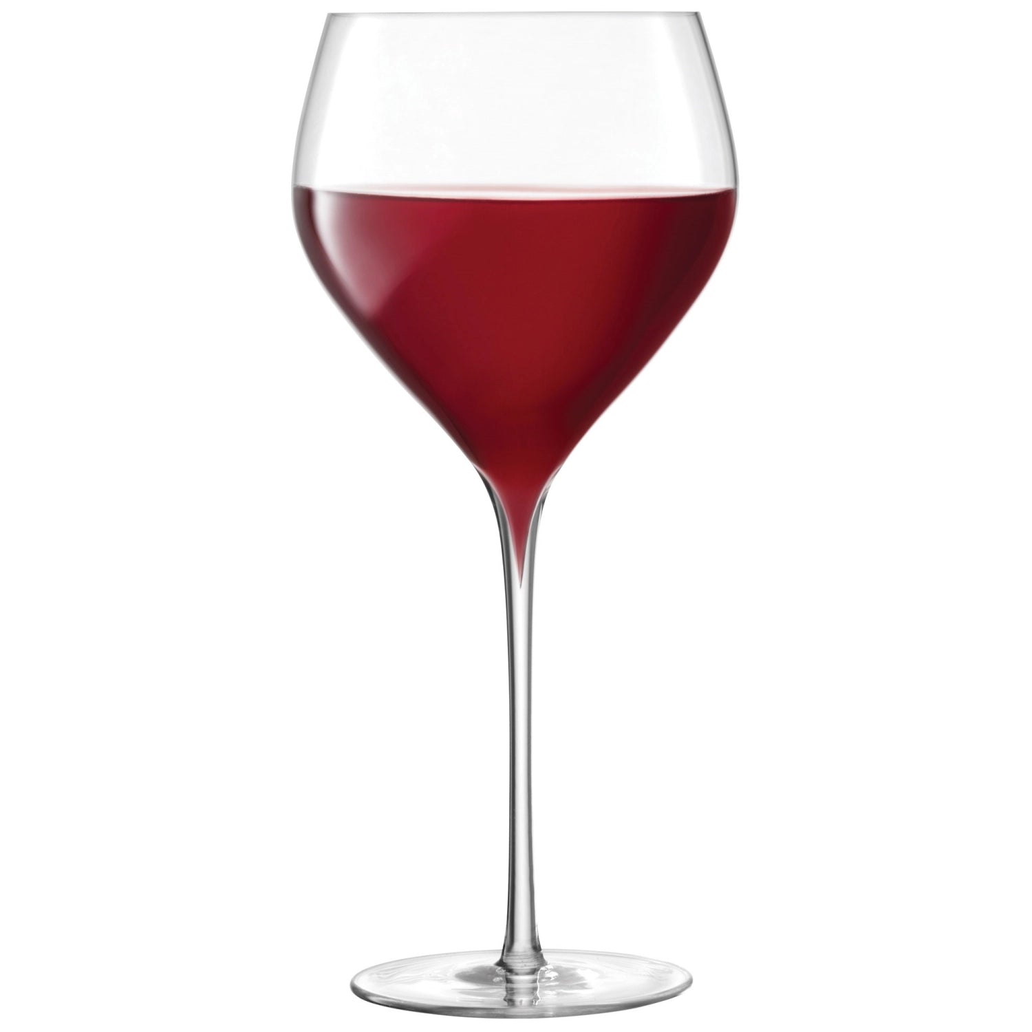 Elegantes 2er Set Savoy Rotweingläser von LSA, 590 ml, aus klarem Glas, ideal für stilvolle Weinverkostungen und besondere Anlässe.